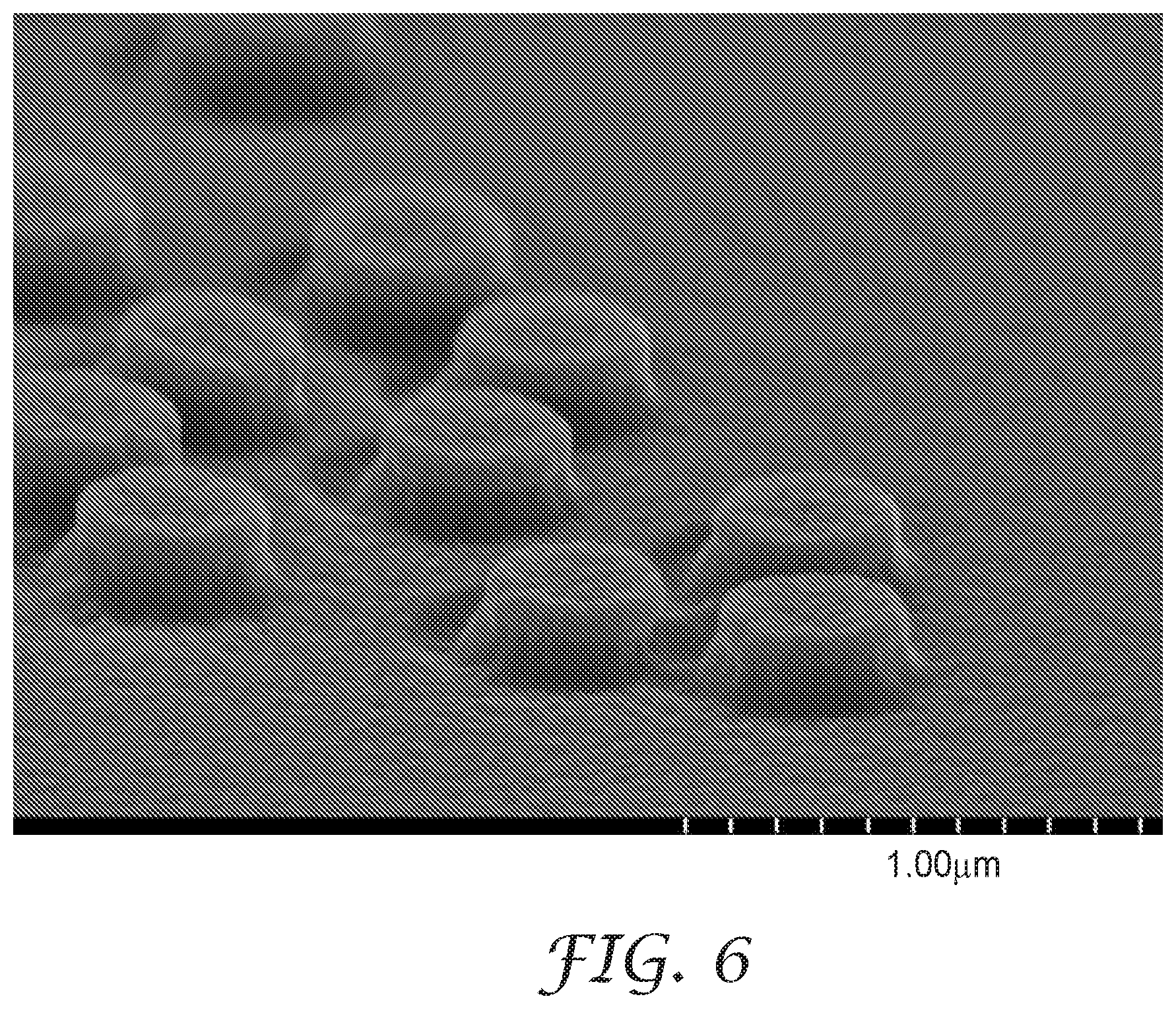 Patent US12097498 Figure 6 – Nanopatterned films with patterned surface chemistry