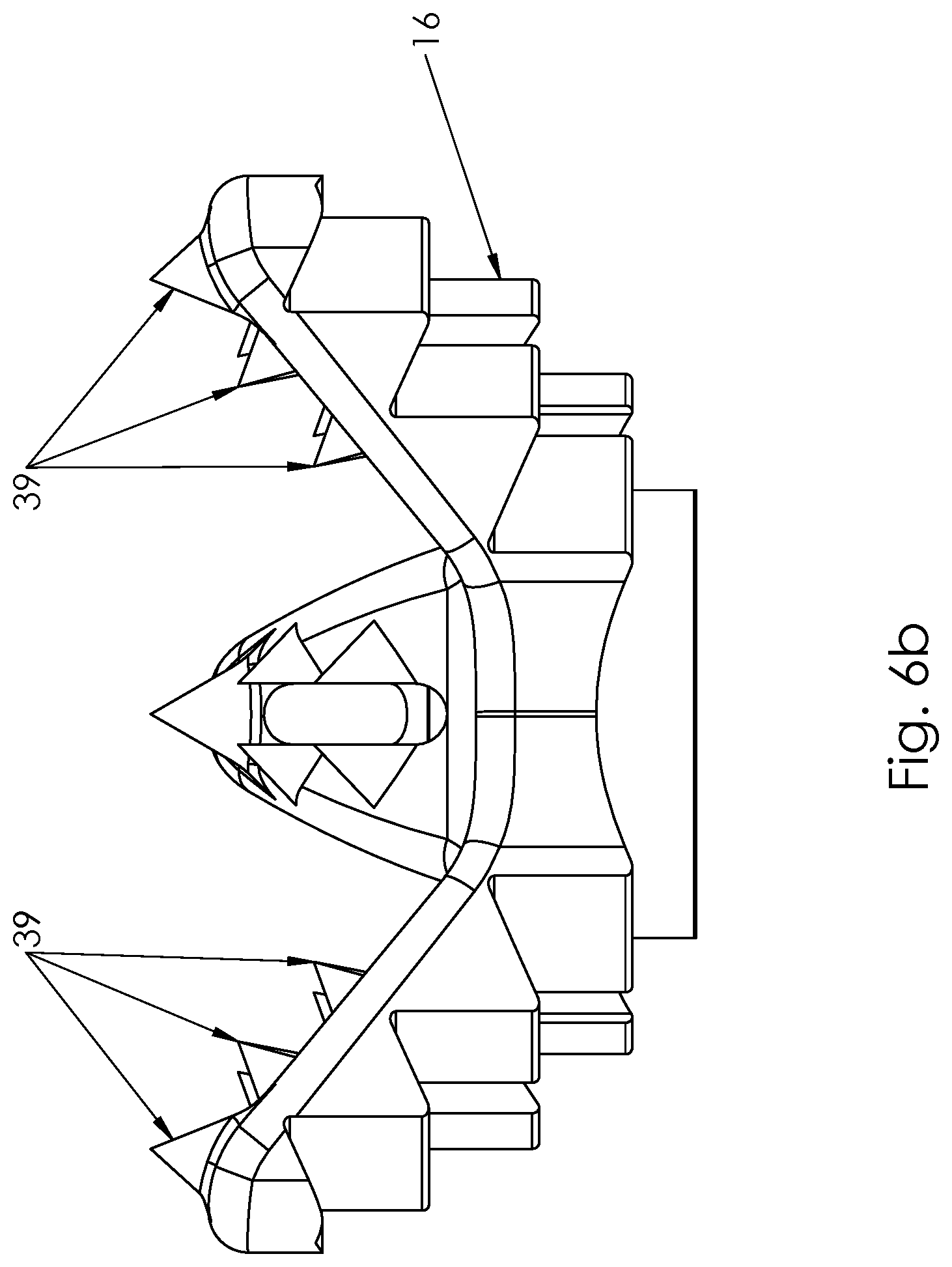 Patent US12097504 Figure 9 – Externally serrated rotary shredder and submersible shredder pump having an externally serrated rotary shredder