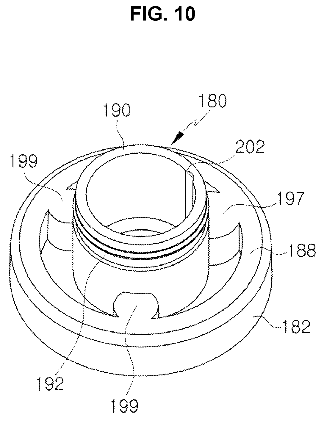 Patent US12097515 Figure 10 – Container for spraying liquid