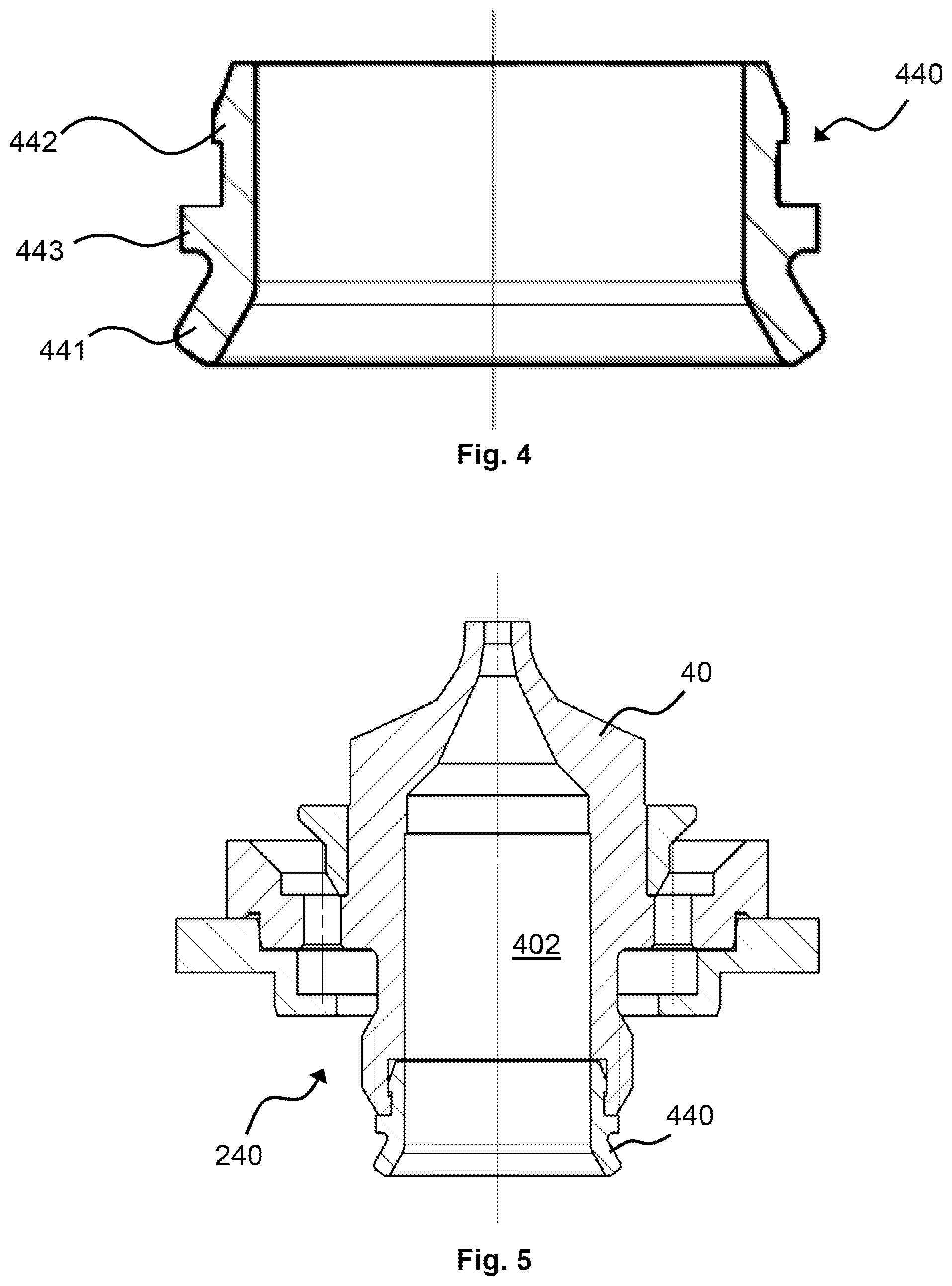Patent US12097519 Figure 3 – Sealing element for sealing a transition between a spray gun body and an attachment of a spray gun, attachment, in particular a paint nozzle arrangement for a spray gun and a spray gun, in particular a paint spray gun
