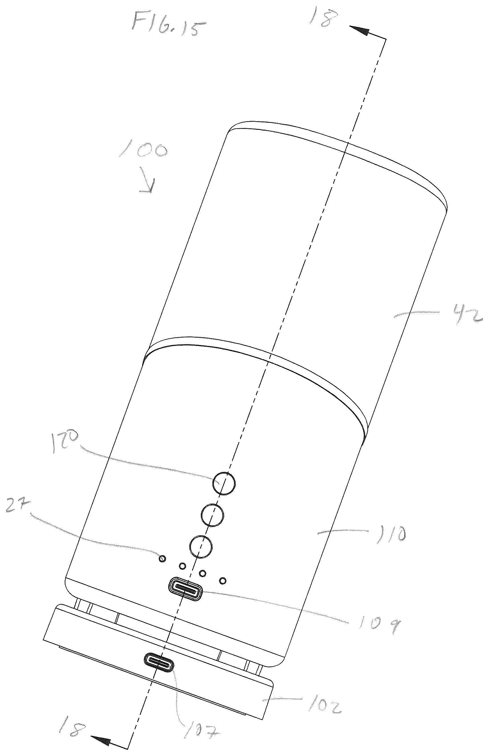Patent US12097520 Figure 15 – Wireless ultra sonic diffuser