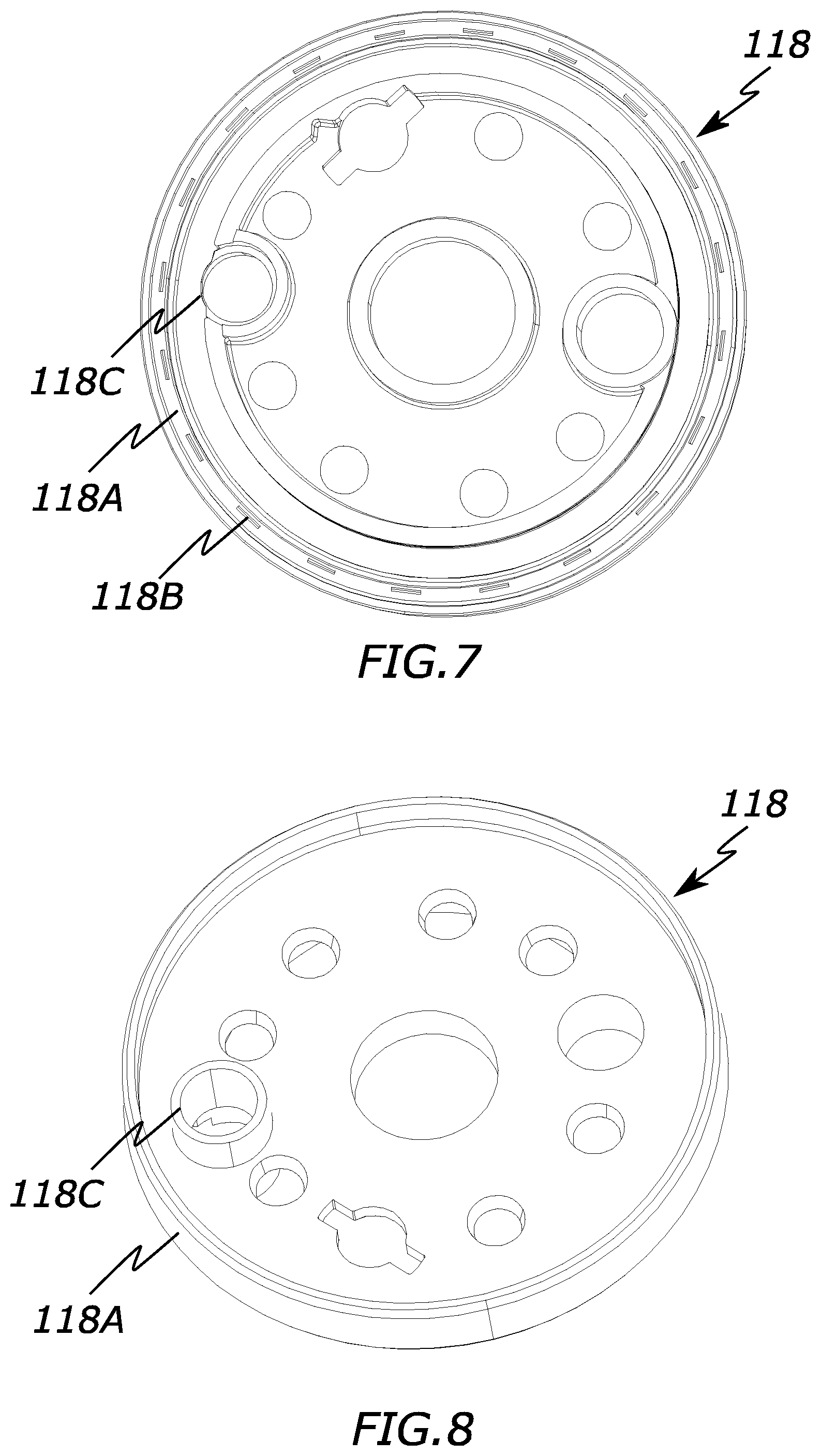 Patent US12097522 Figure 7 – Arc arrest mechanism for irrigation sprinklers