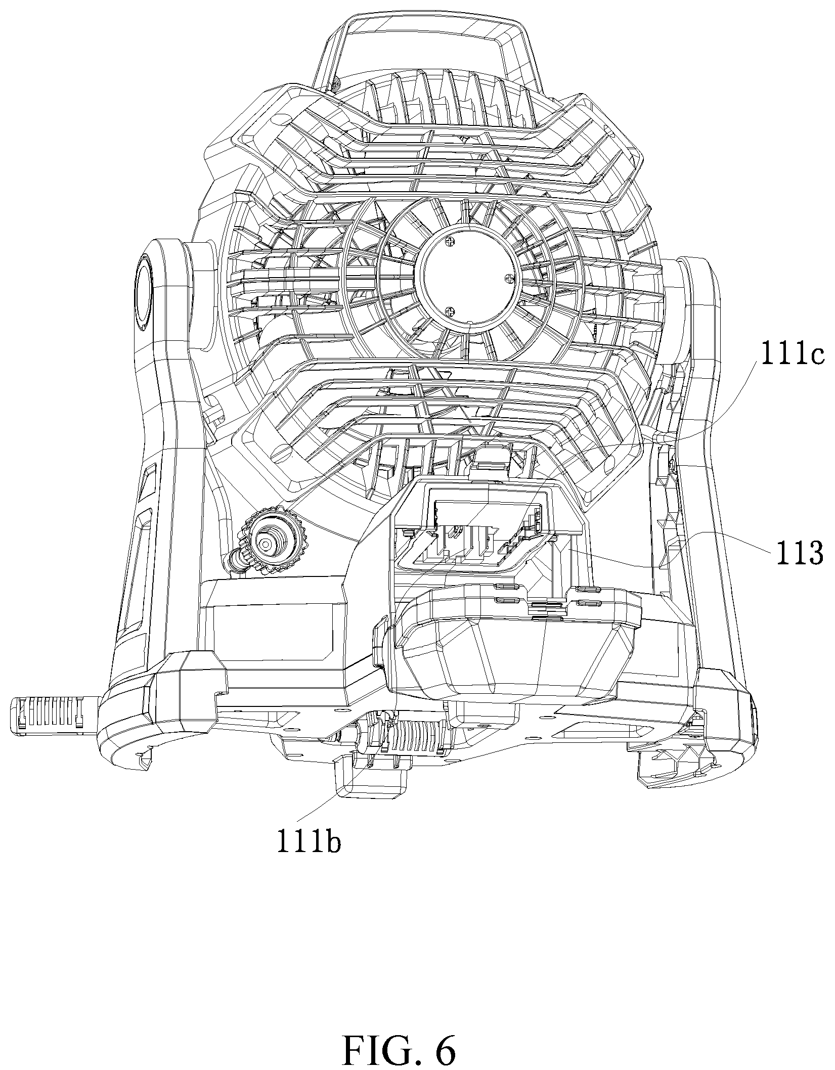 Patent US12097523 Figure 6 – Misting fan