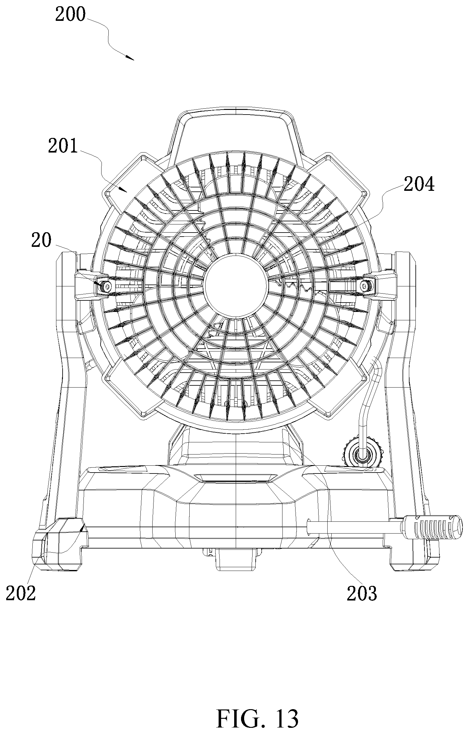 Patent US12097523 Figure 11 – Misting fan