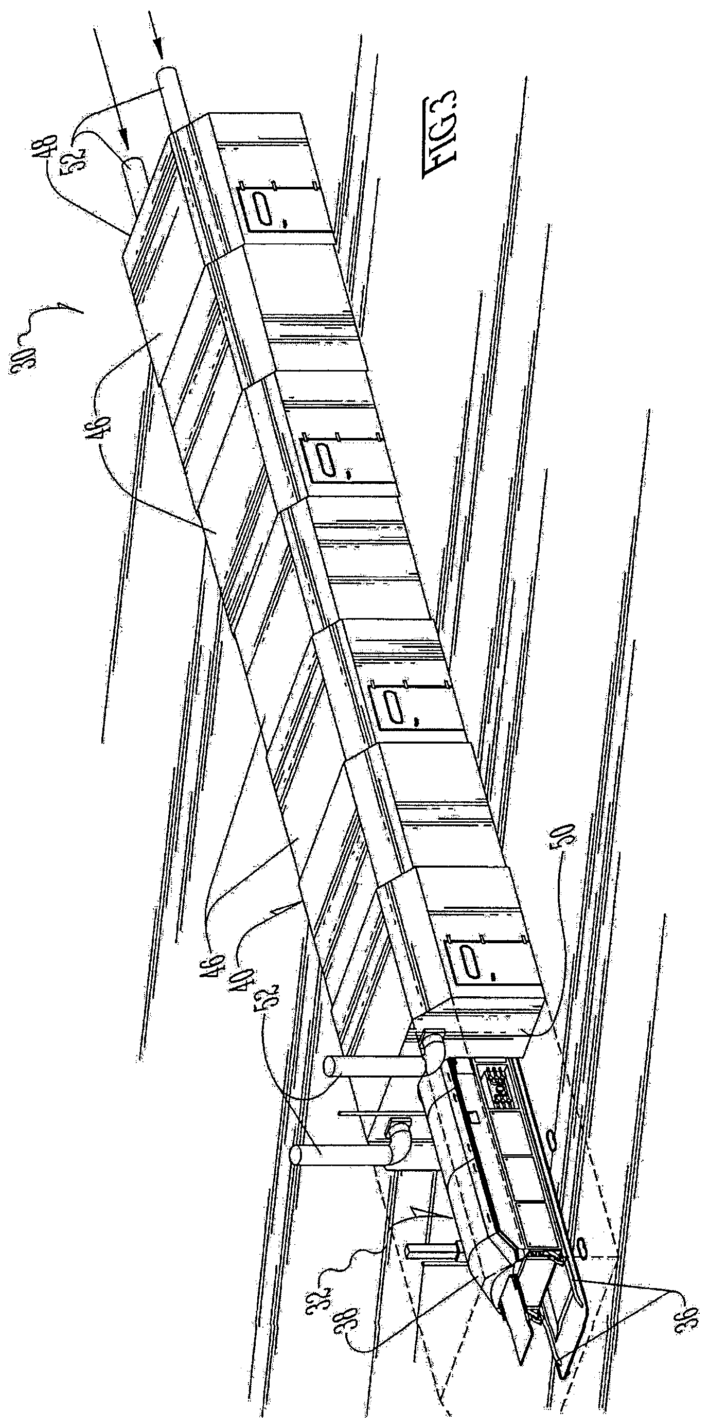 Patent US12097526 Figure 3 – Work-saving improvements for food-process lines