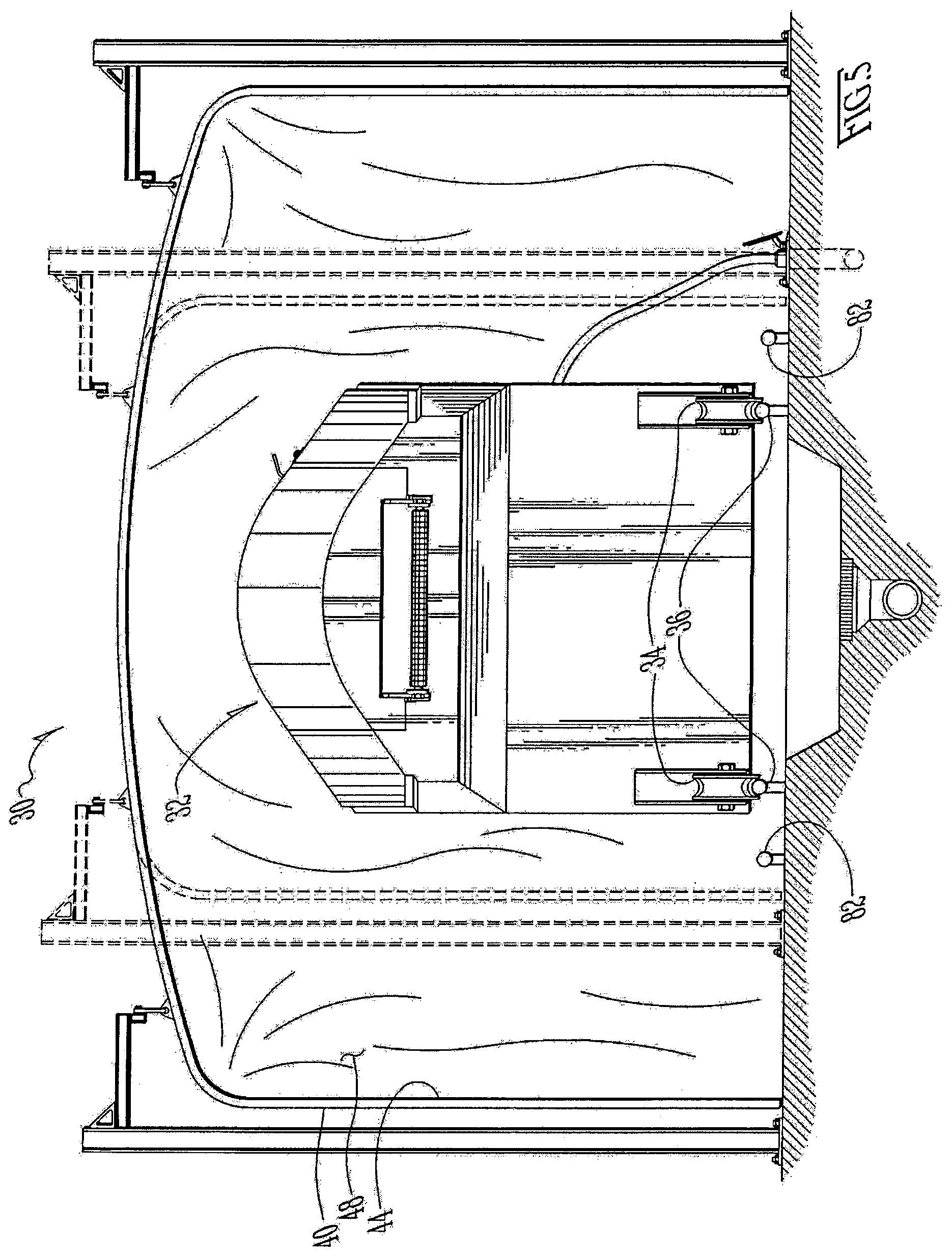 Patent US12097526 Figure 5 – Work-saving improvements for food-process lines