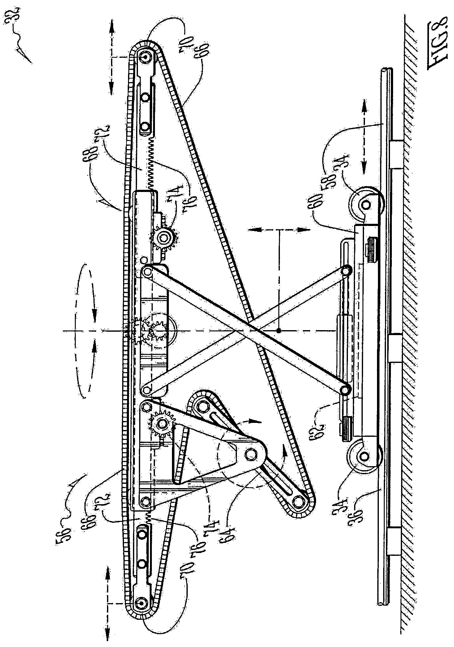 Patent US12097526 Figure 8 – Work-saving improvements for food-process lines
