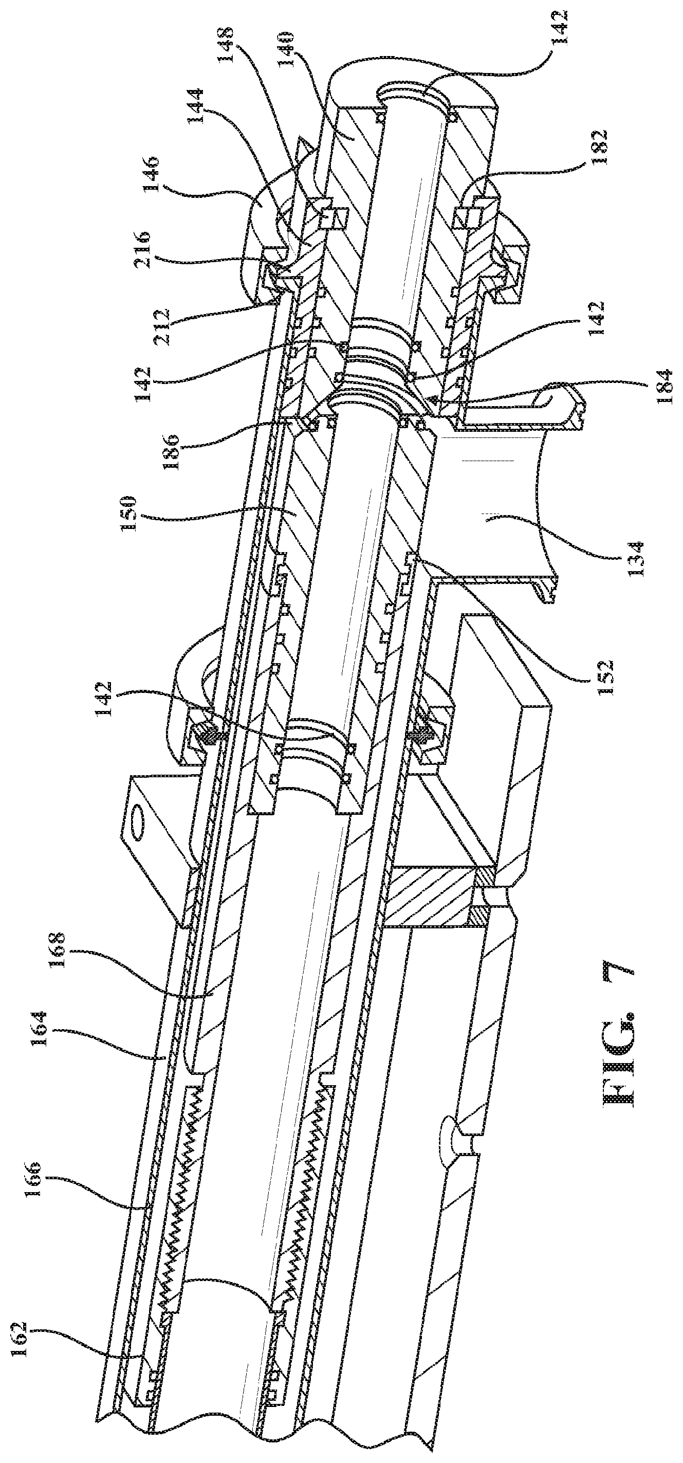 Patent US12097527 Figure 11 – Device for modifying a linear substrate