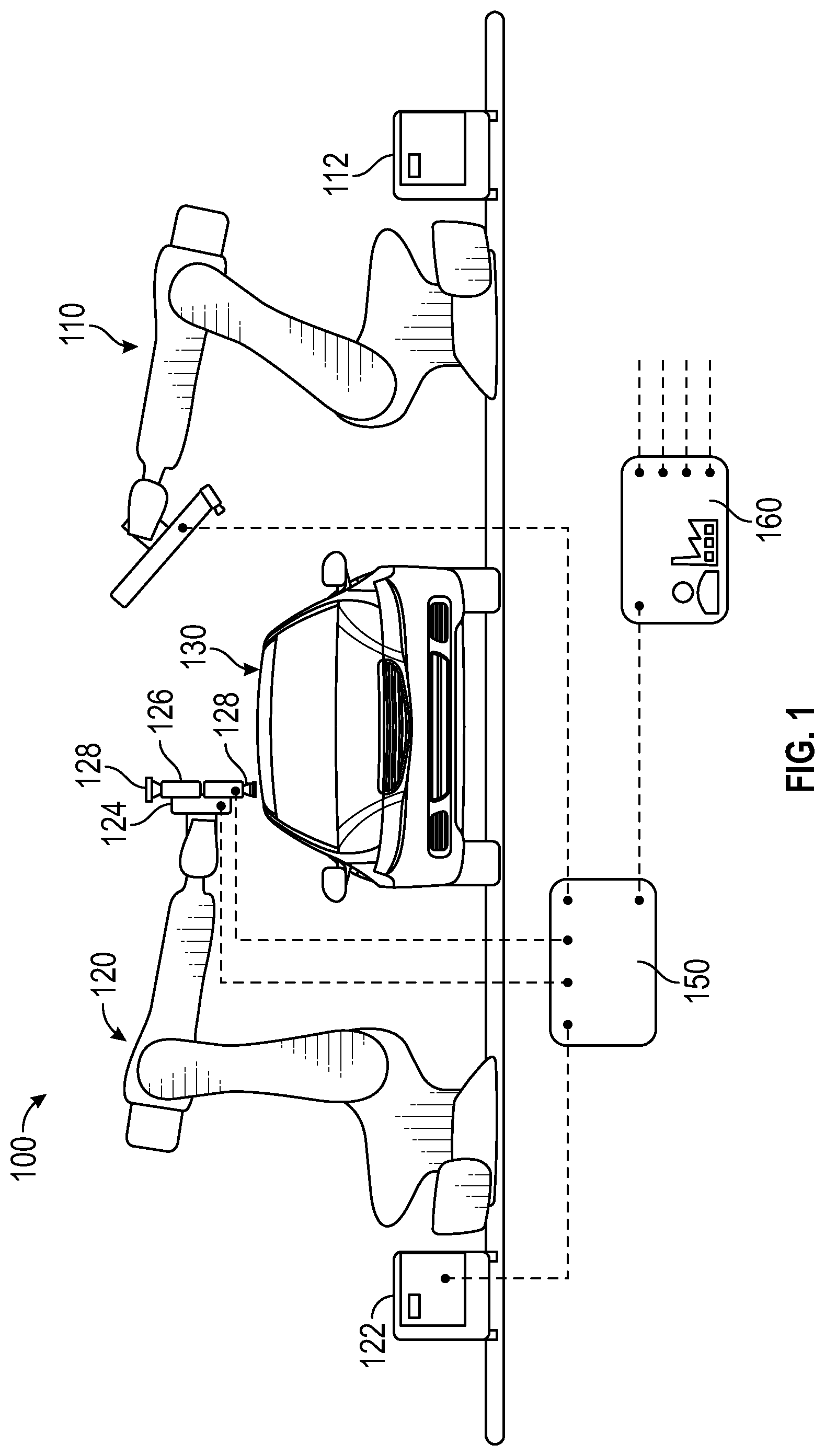 Patent US12097528 — Robotic repair control systems and methods — Figure 1