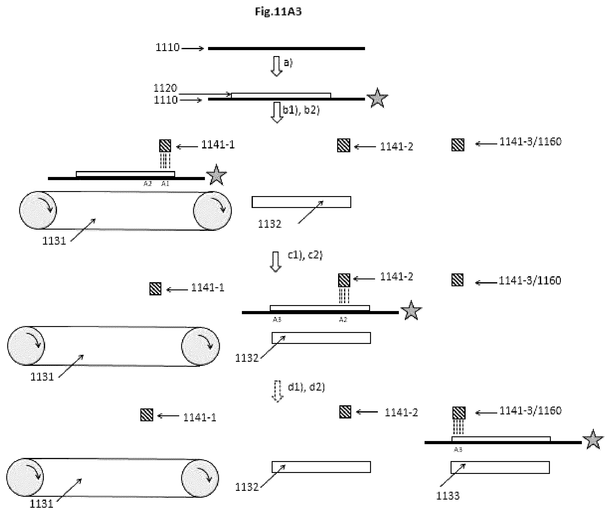Patent US12097530 Figure 16 – Device for producing optical effect layers