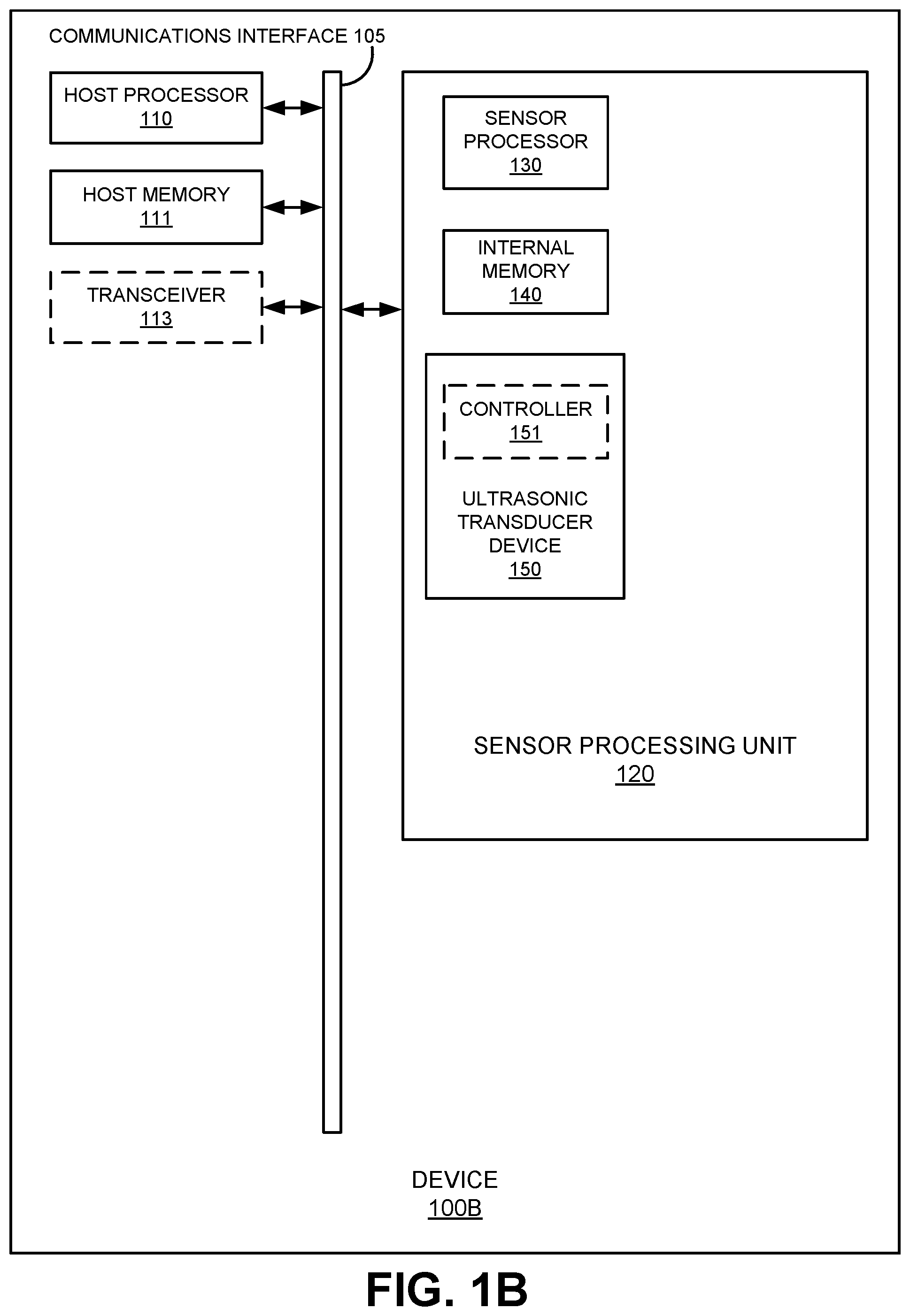 Patent US12097533 Figure 2 – Transmitter charge sharing in a differential ultrasonic transducer