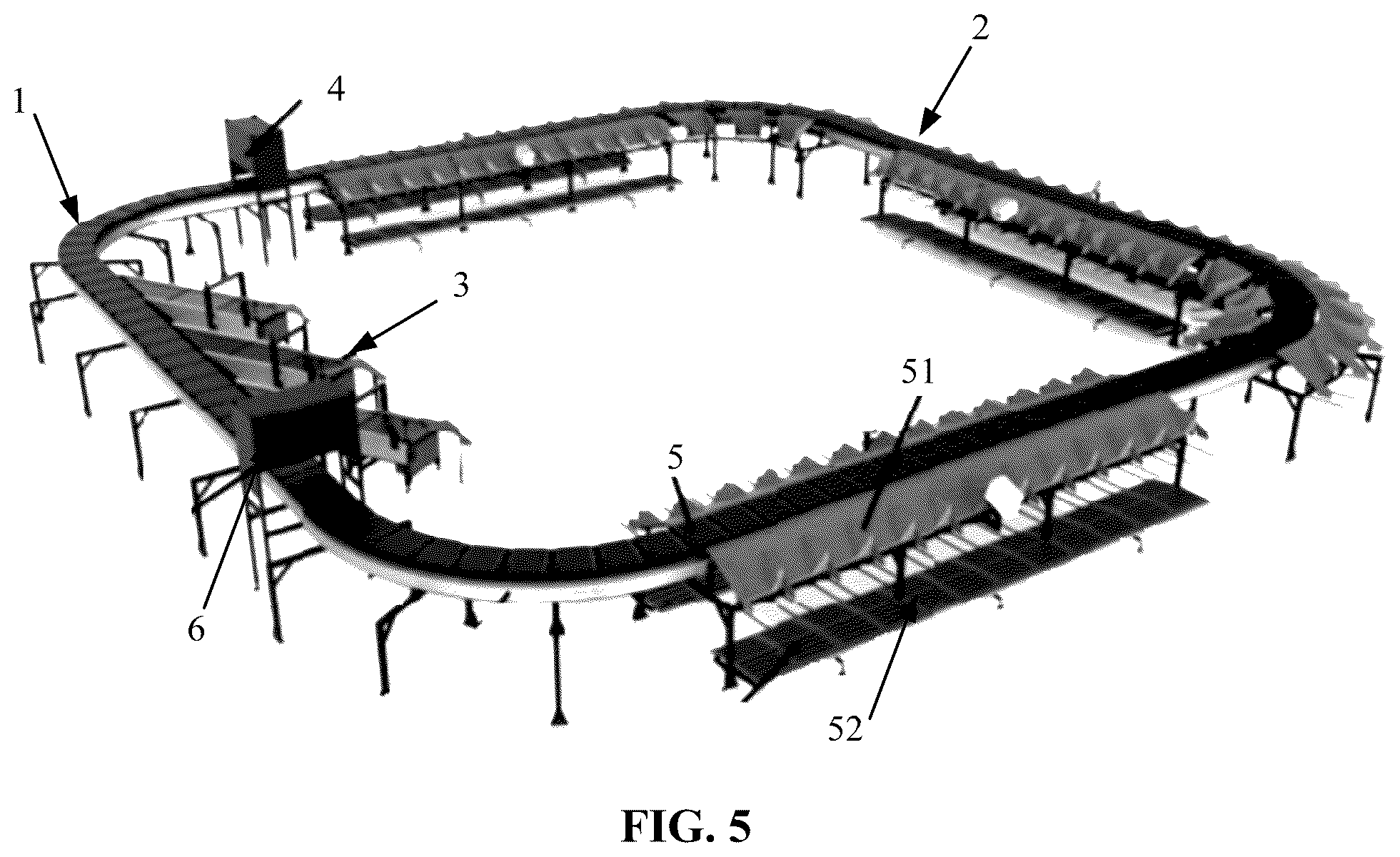 Patent US12097535 Figure 4 – Sorting vehicle, goods sorting system, and goods sorting method