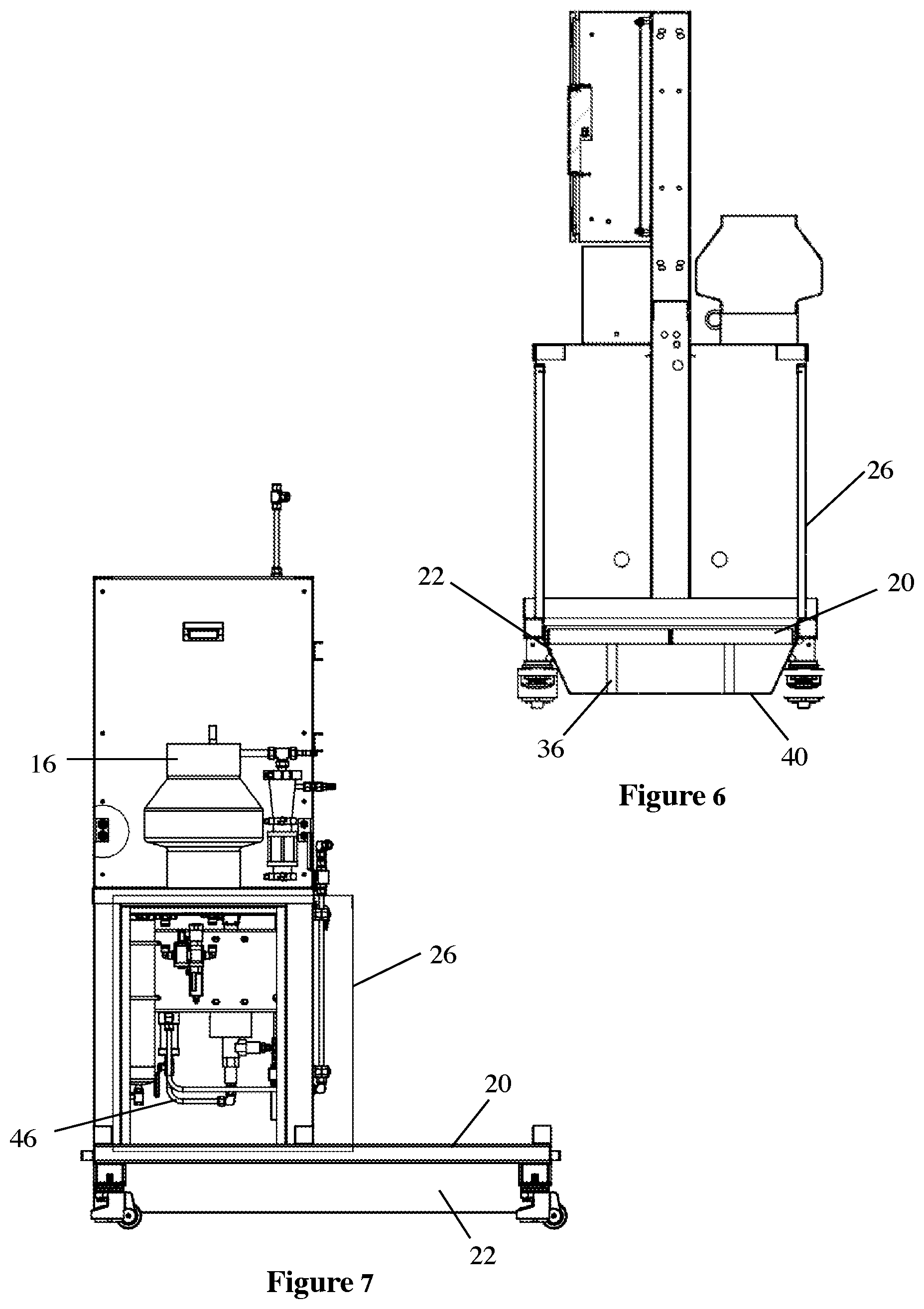 Patent US12097537 Figure 5 – Solvent containment and process interlocking system