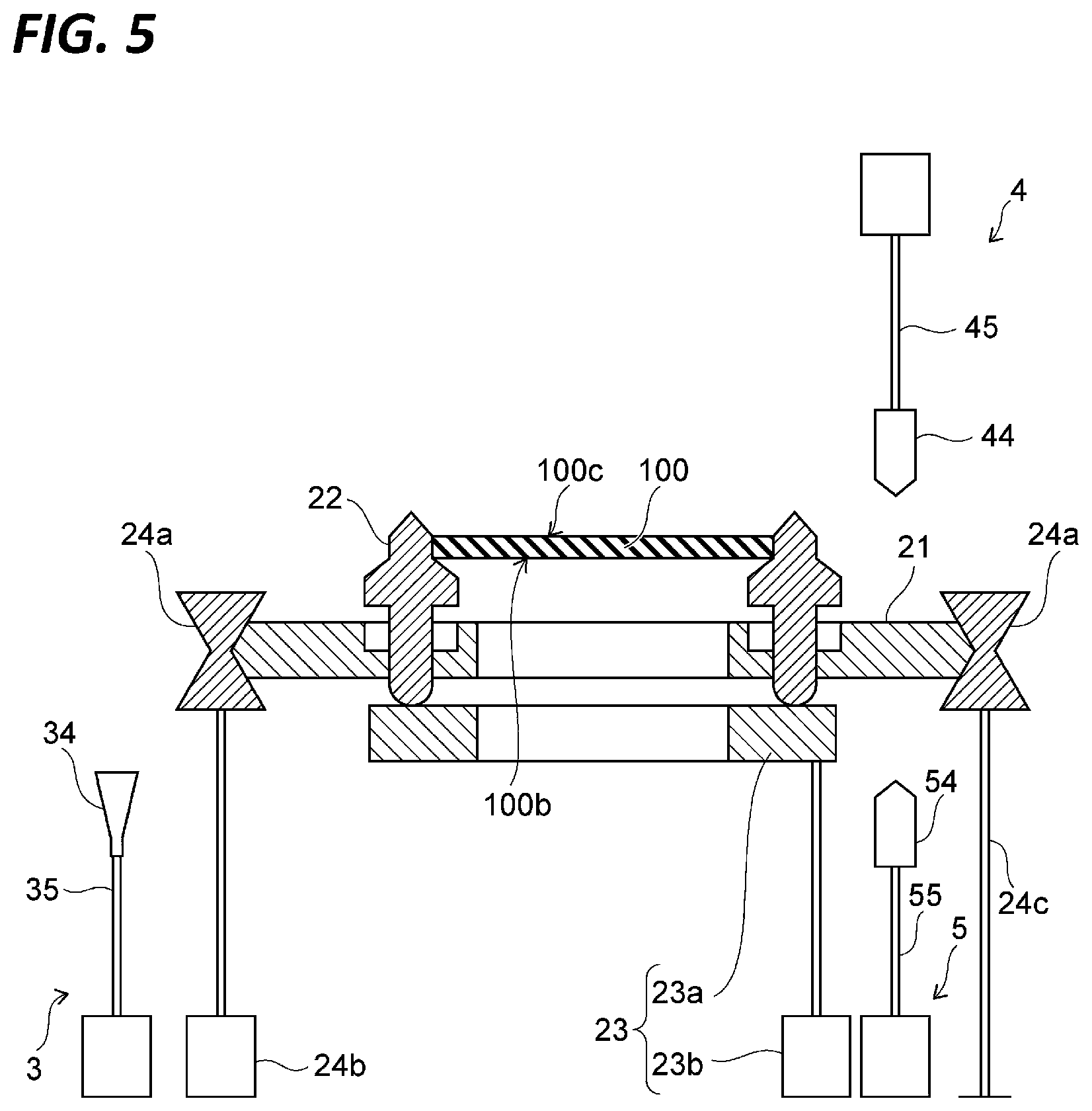 Patent US12097541 Figure 5 – Substrate processing apparatus