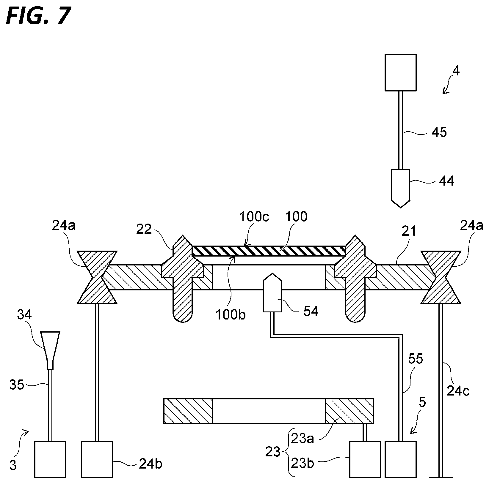 Patent US12097541 Figure 7 – Substrate processing apparatus