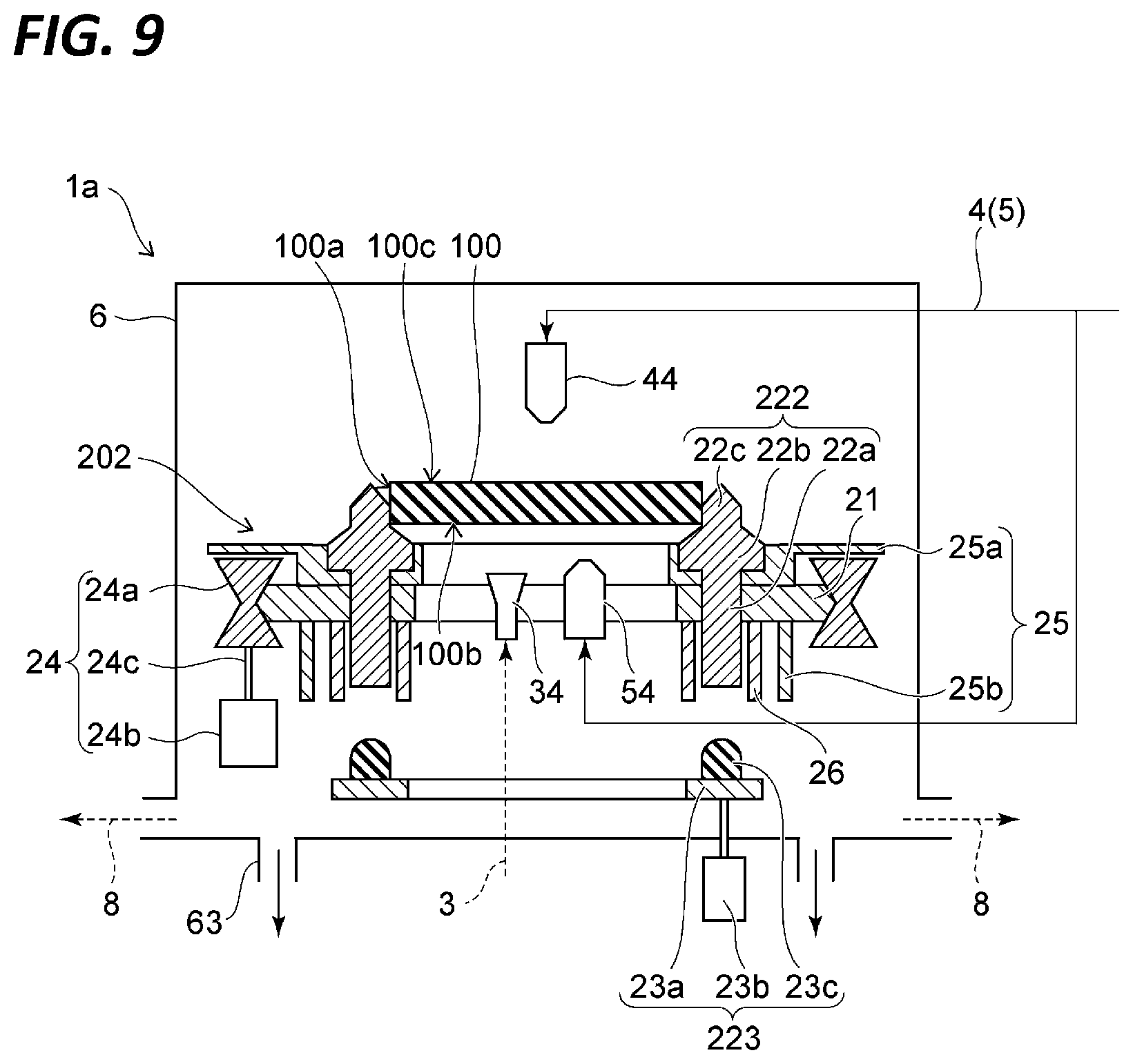 Patent US12097541 Figure 9 – Substrate processing apparatus