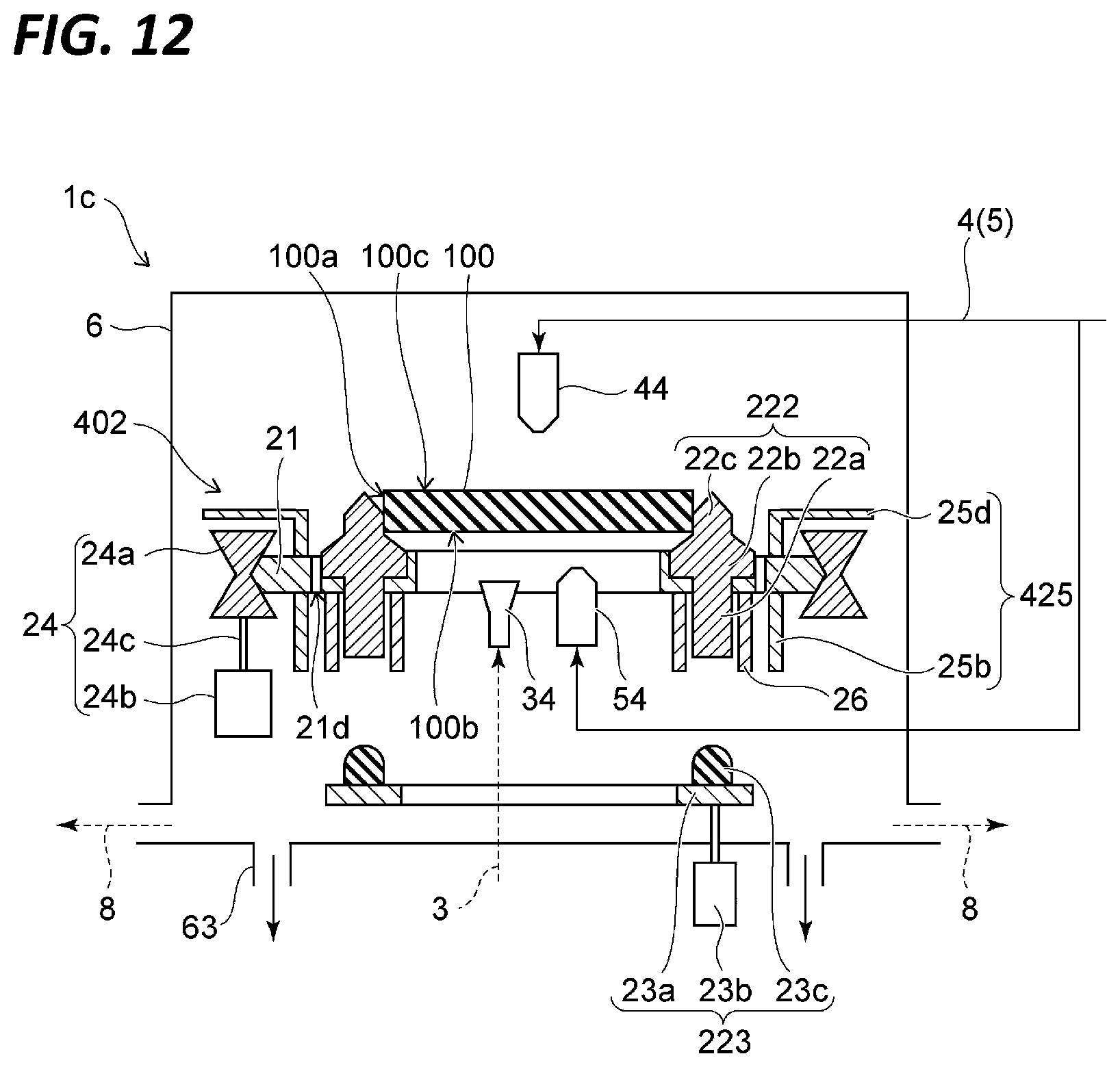 Patent US12097541 Figure 12 – Substrate processing apparatus