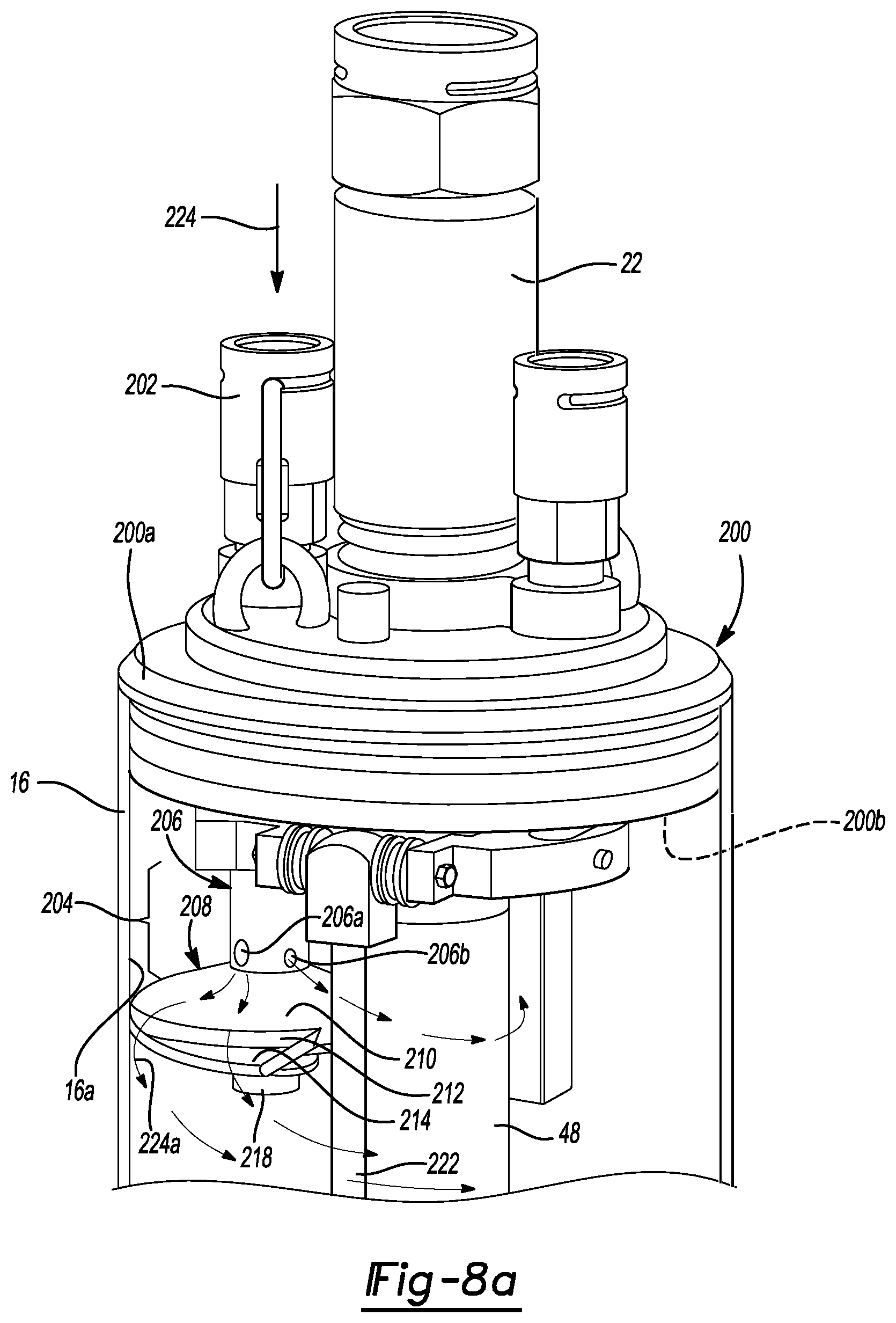 Patent US12097542 Figure 6 – Fluid pump having self-cleaning structure