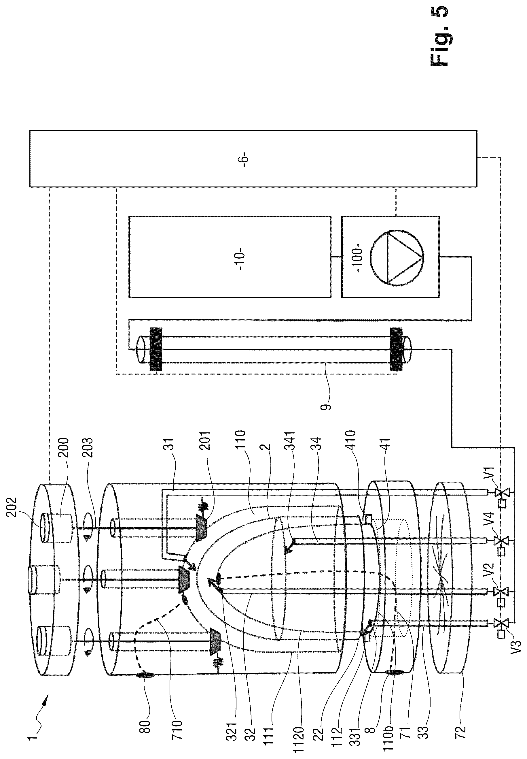 Patent US12097543 Figure 5 – Device for cleaning an object
