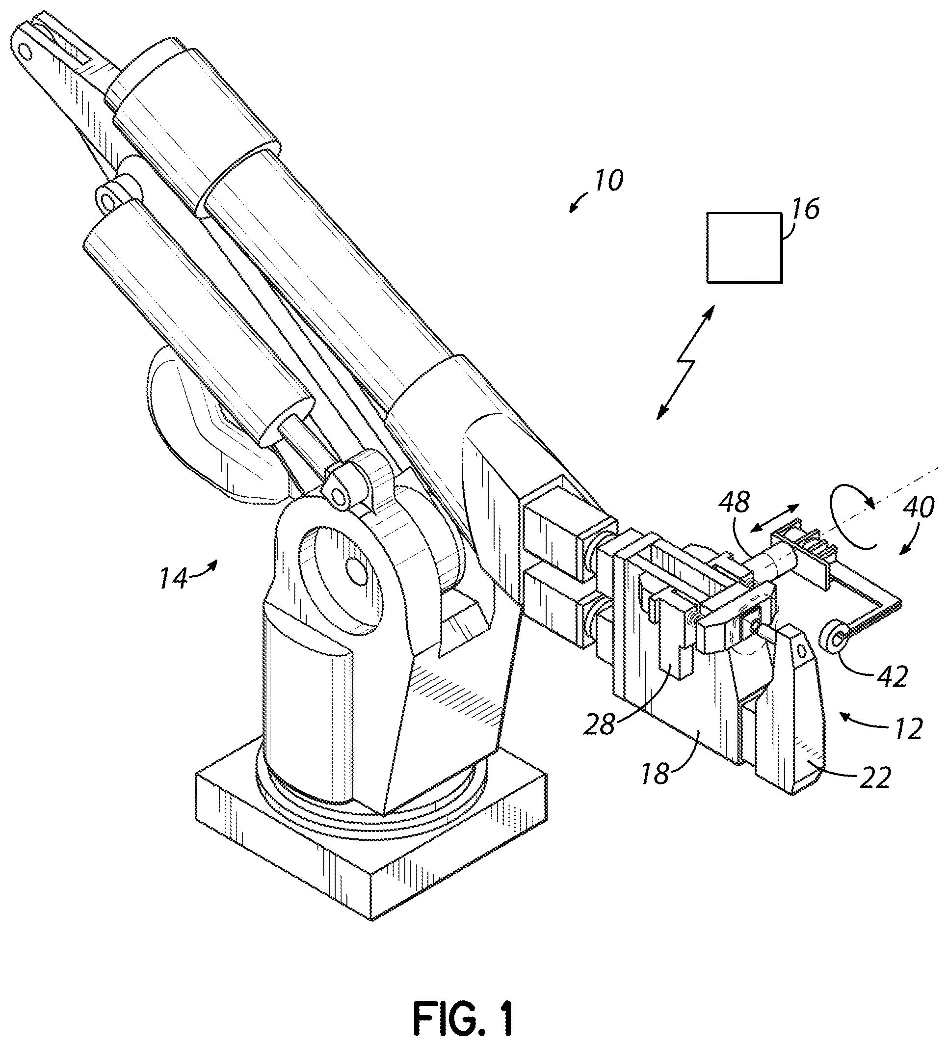 Patent US12097548 Figure 1 – Apparatus and methods for forming an attachment pad in high strength steel materials