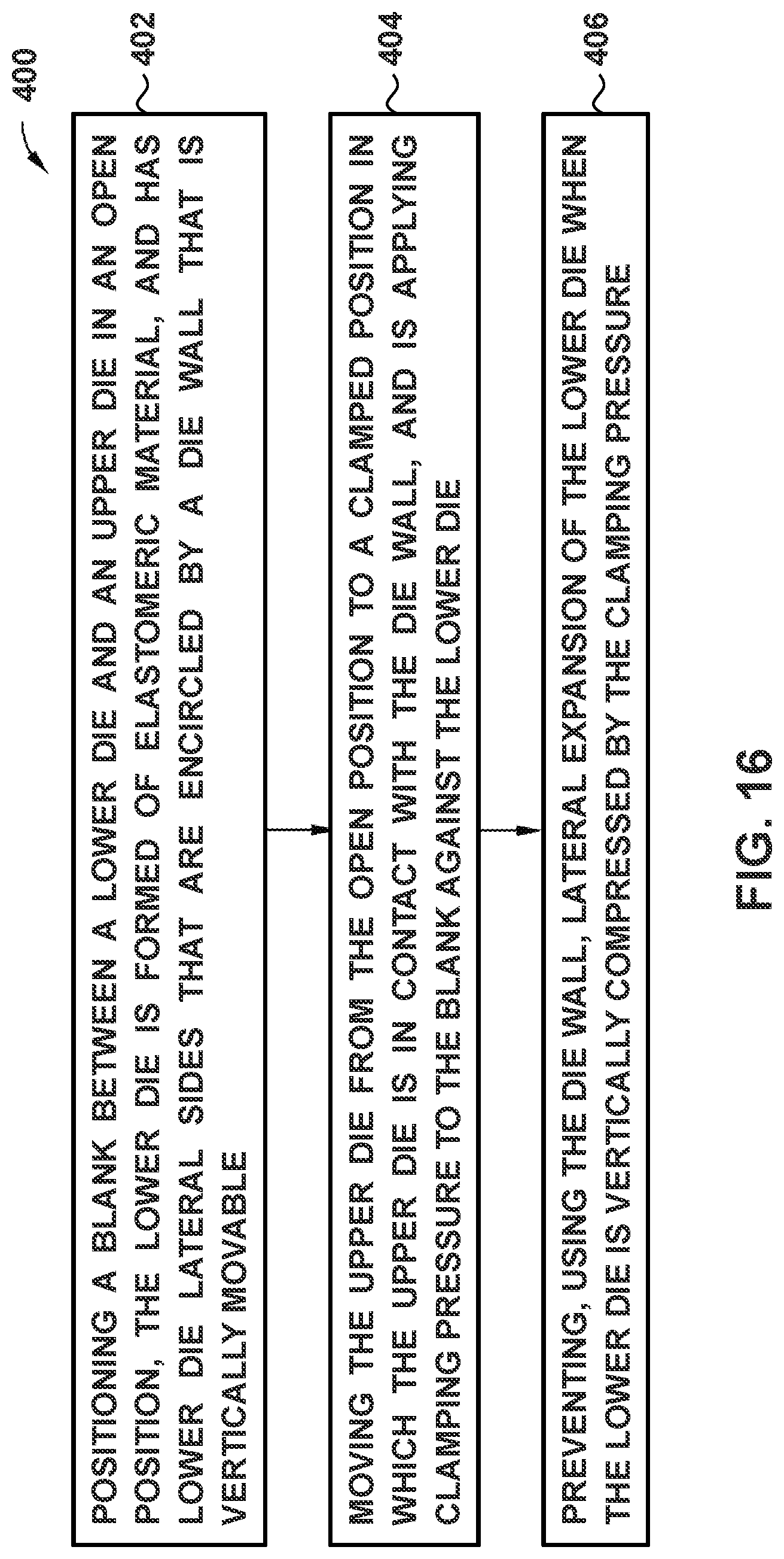 Patent US12097549 Figure 14 – Stamp-forming system and method