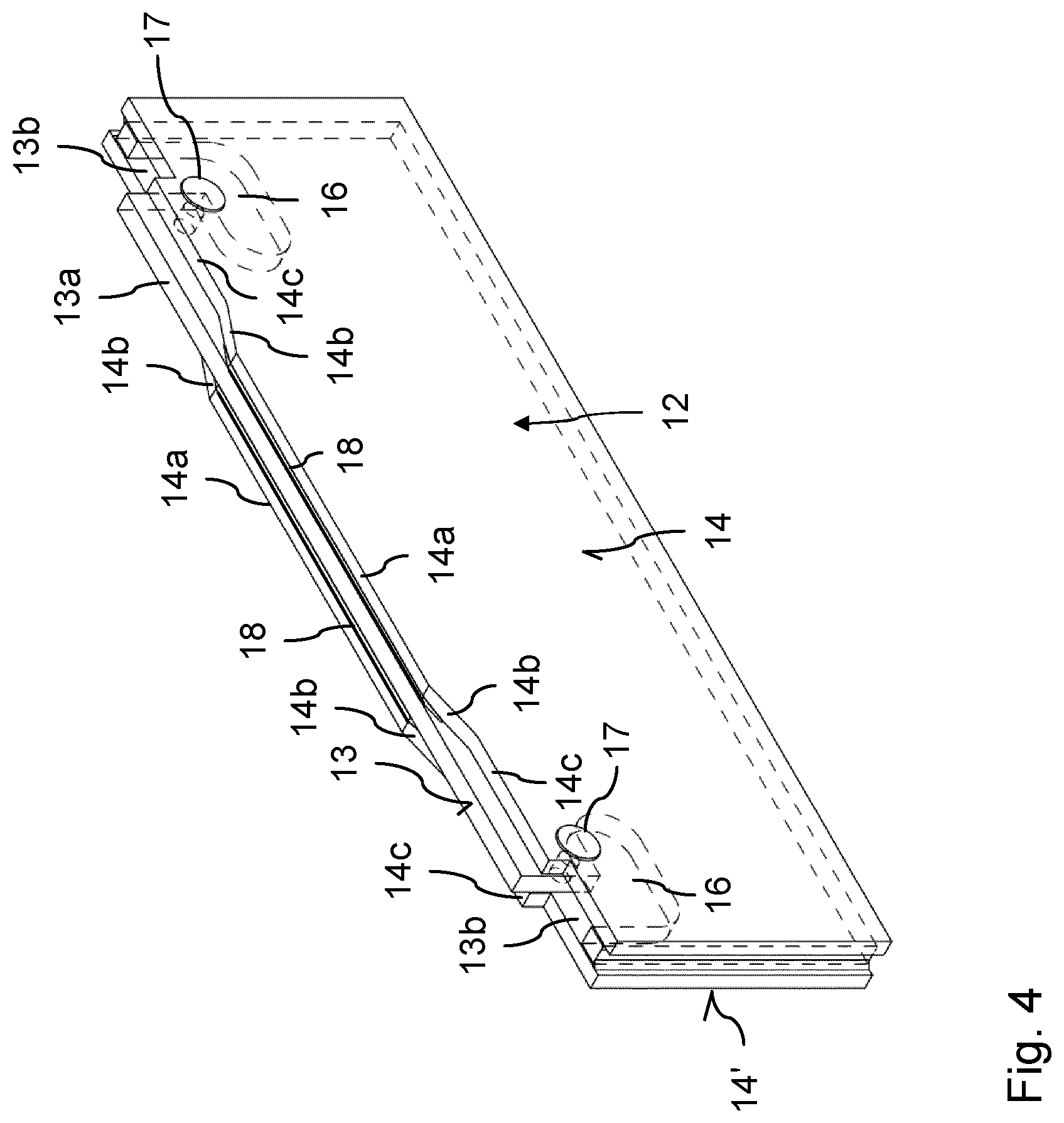 Patent US12097550 Figure 4 – Bending machine for bending workpieces, in particular a press brake