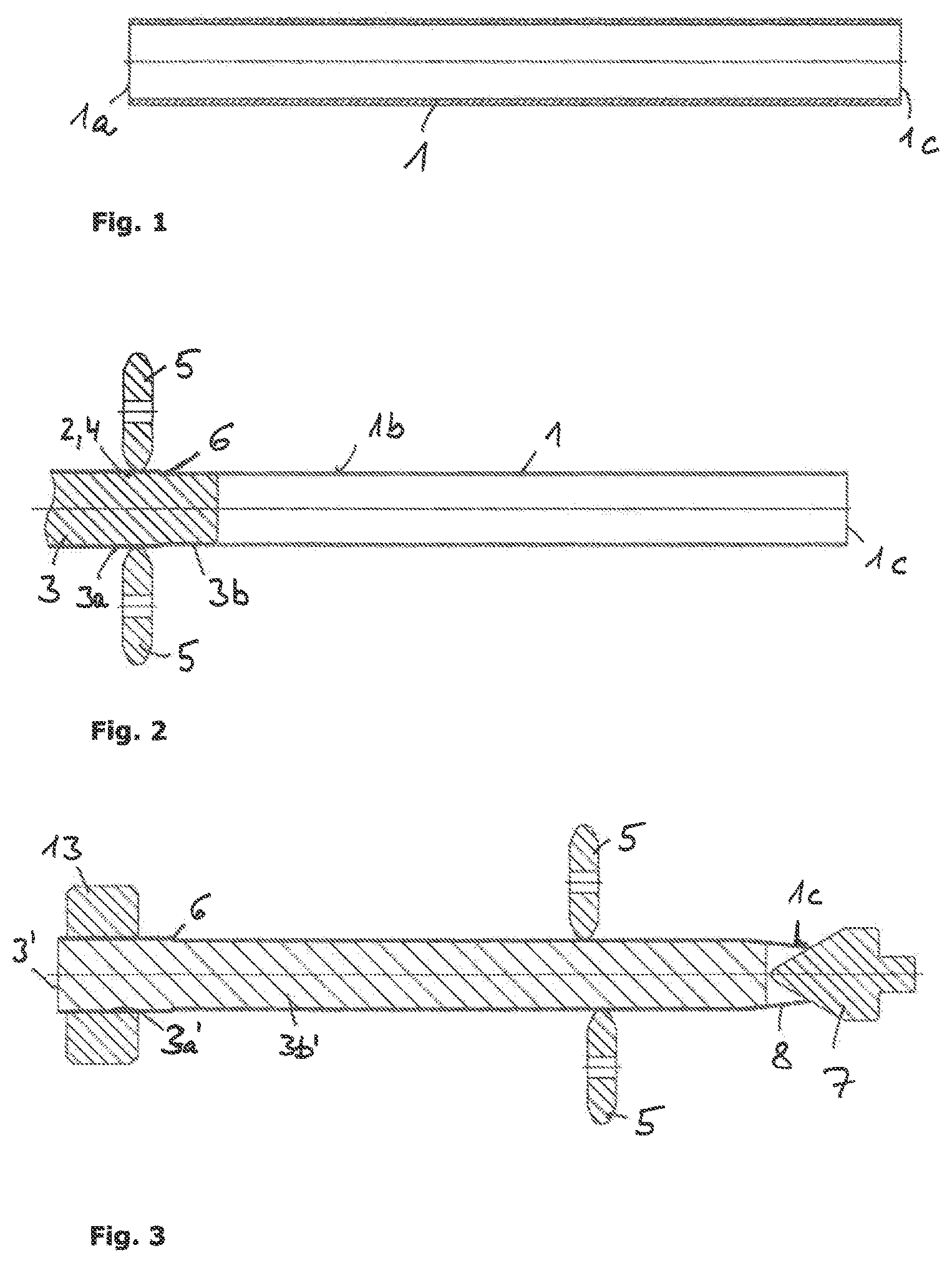 Patent US12097551 Figure 1 – Method for producing a screw foundation for securing elements in the ground