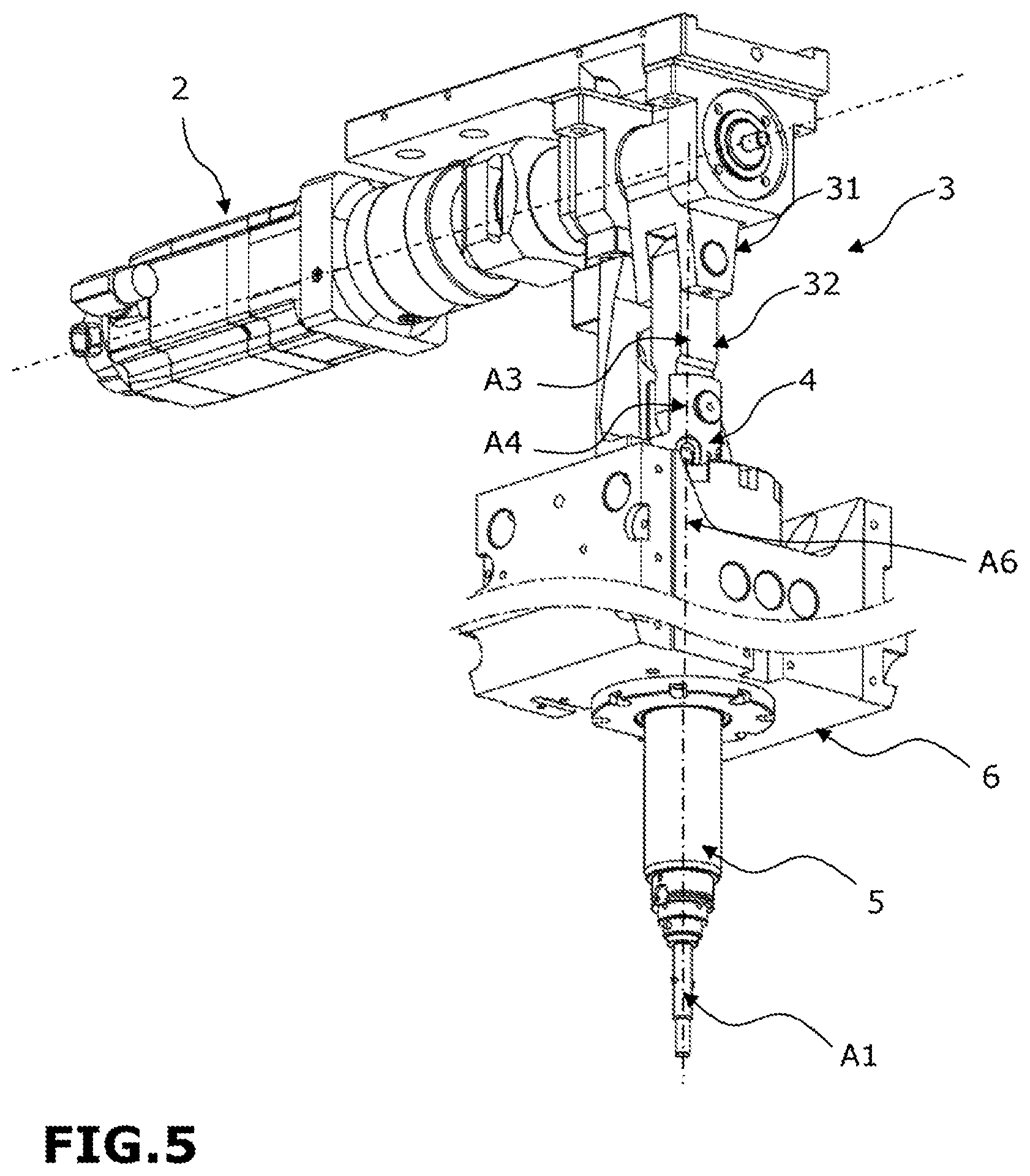 Patent US12097552 Figure 7 – Riveting machine and corresponding method