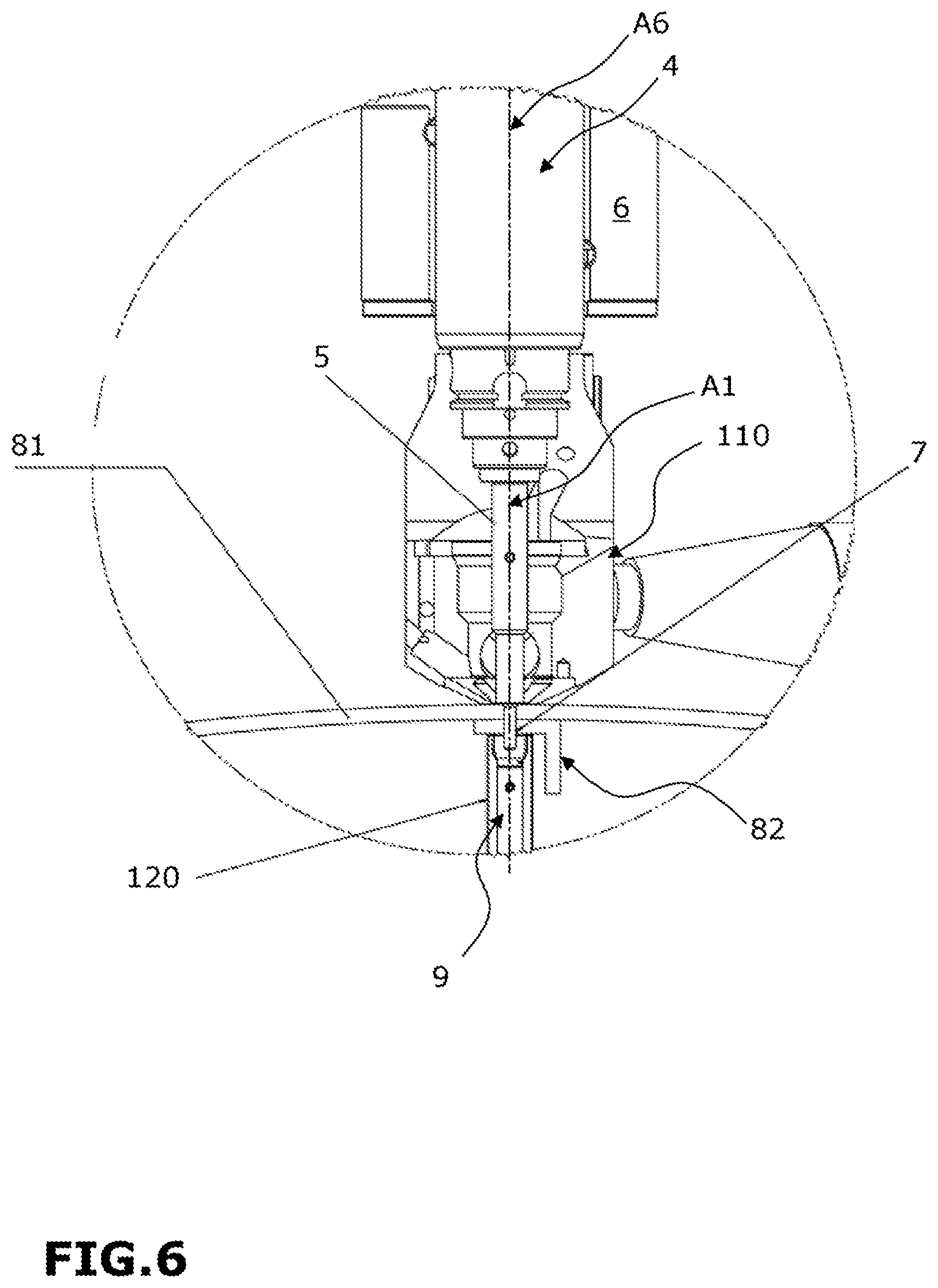Patent US12097552 Figure 8 – Riveting machine and corresponding method