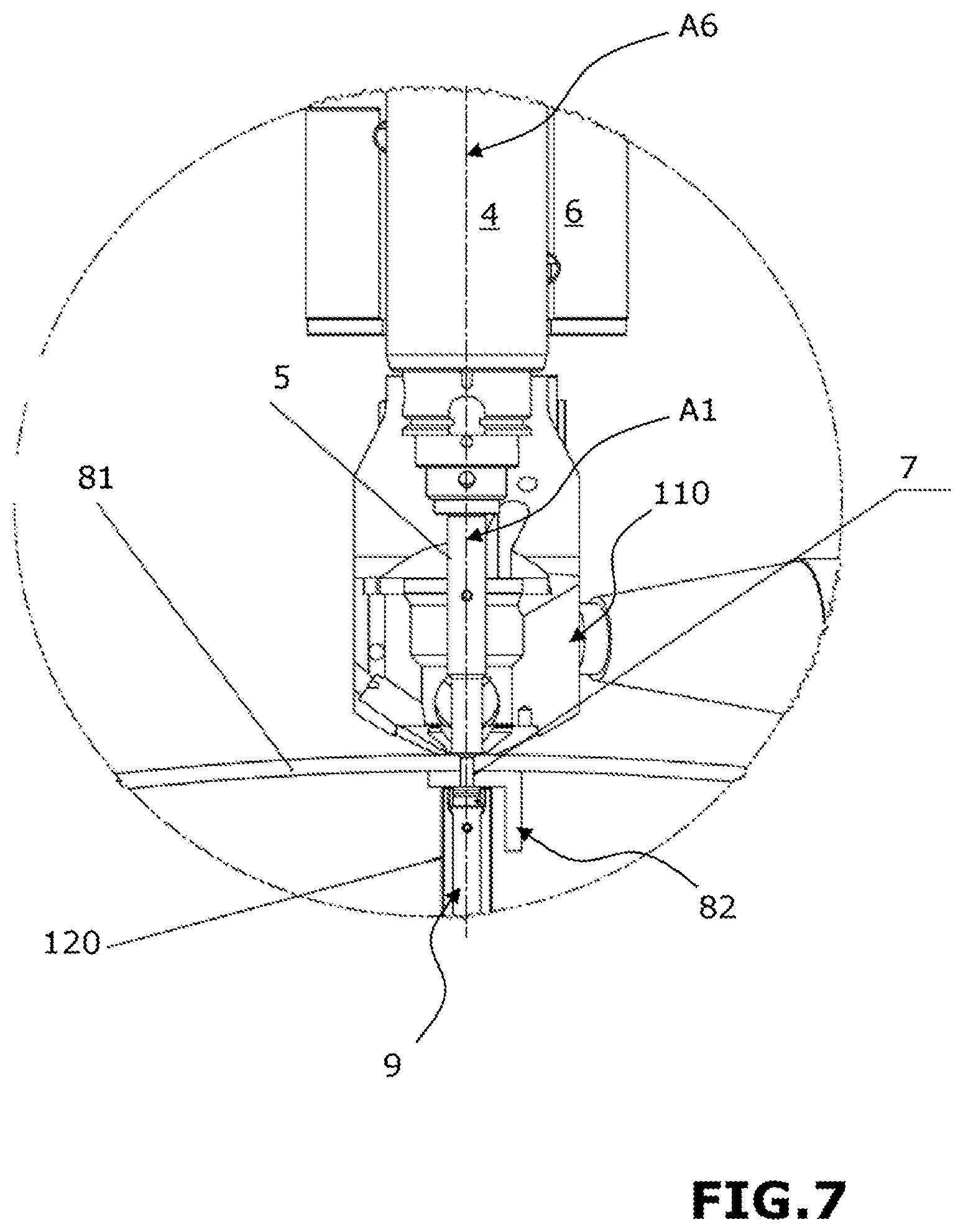 Patent US12097552 Figure 9 – Riveting machine and corresponding method