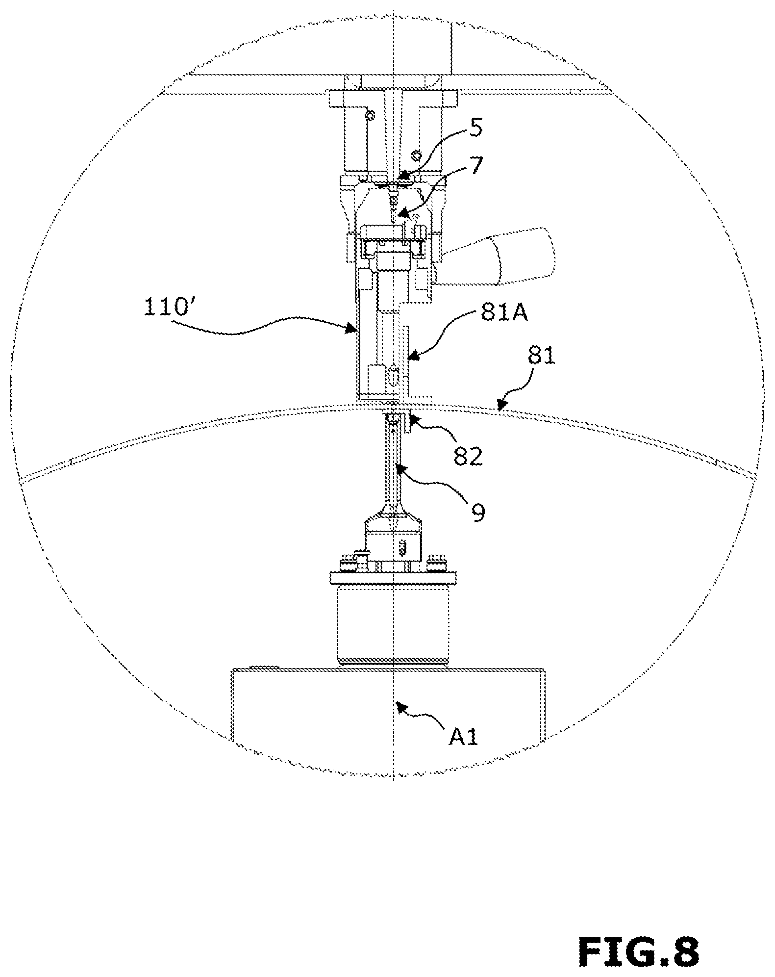 Patent US12097552 Figure 10 – Riveting machine and corresponding method
