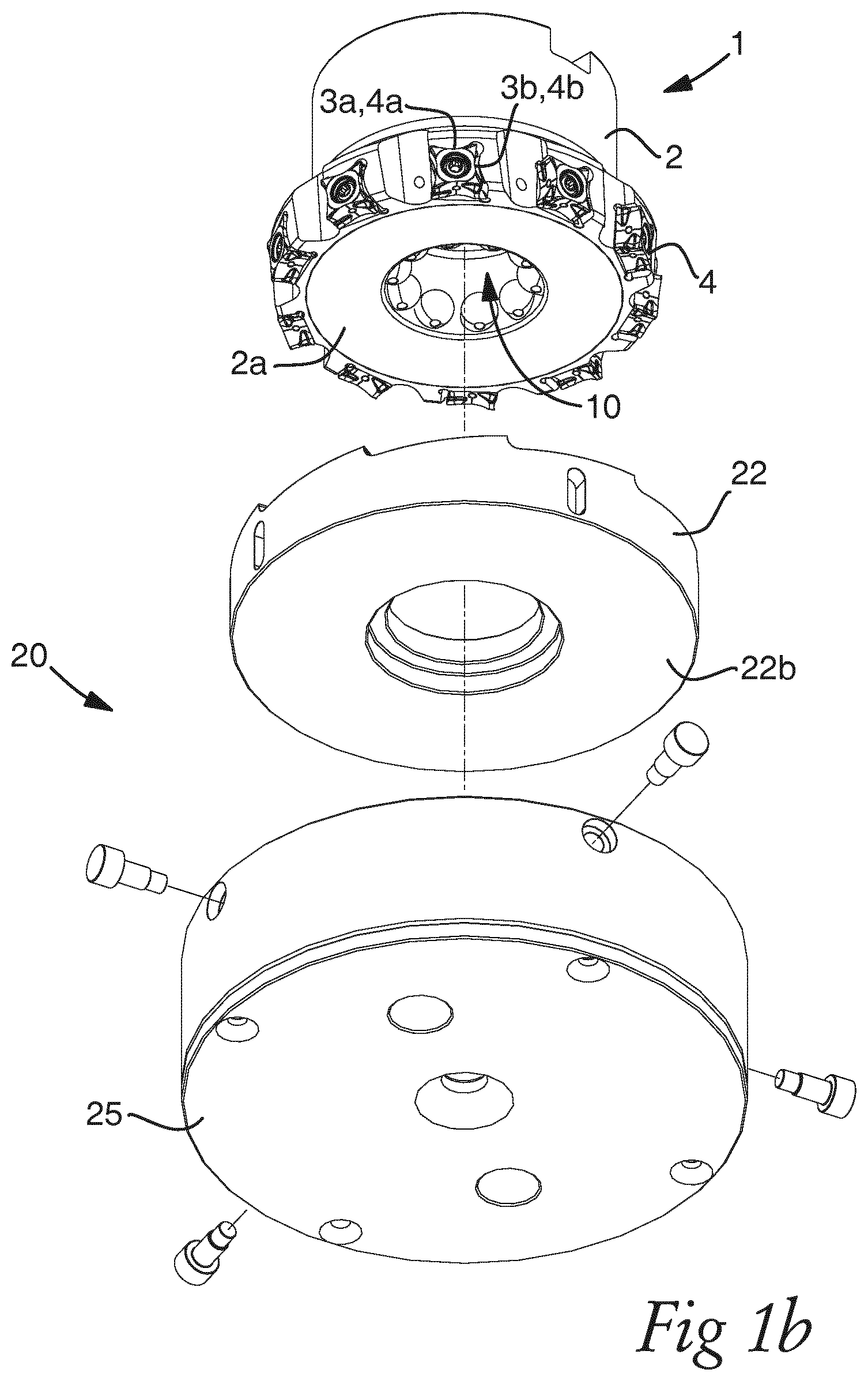 Patent US12097563 Figure 2 – Indexing system for a milling tool