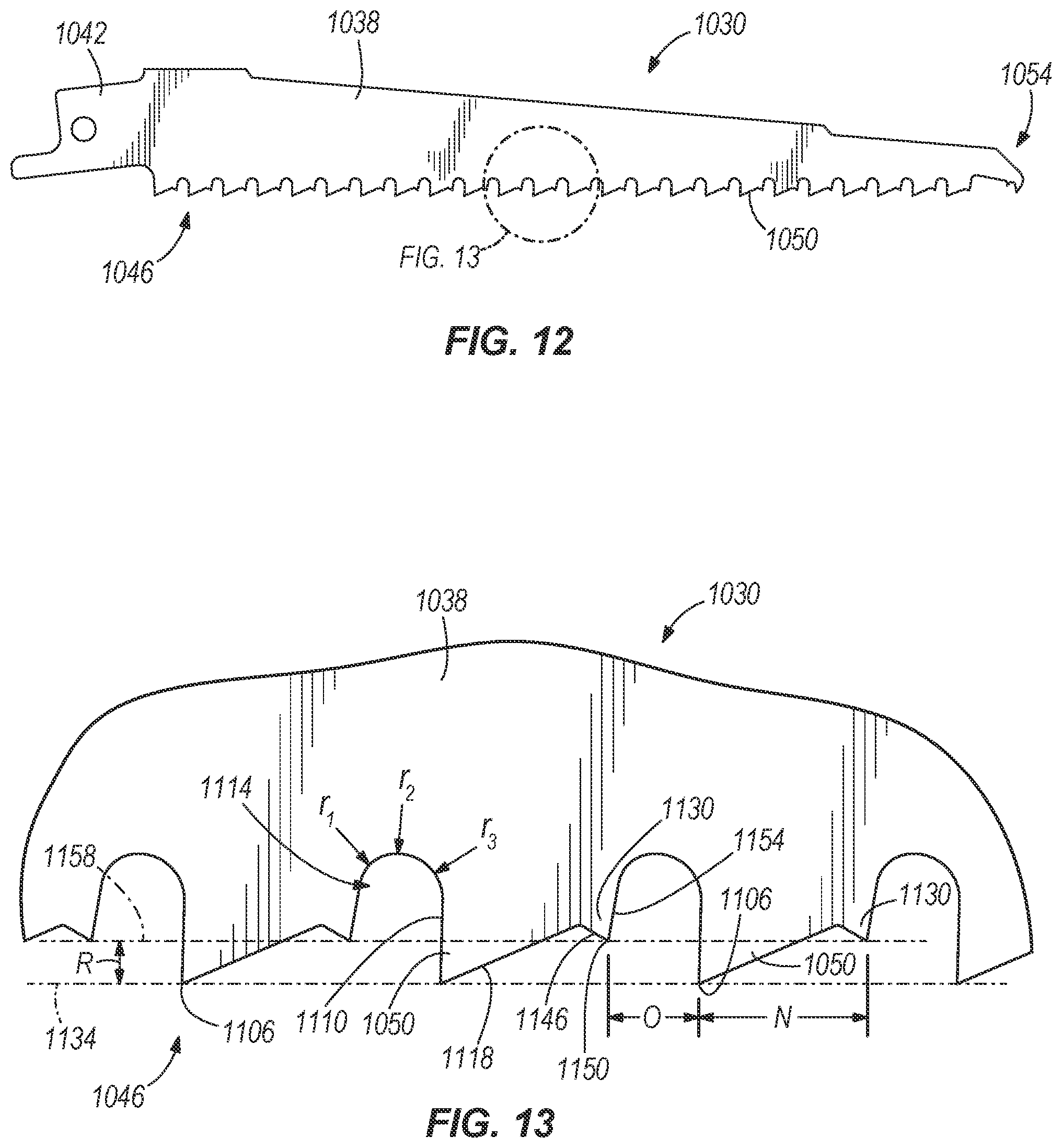 Patent US12097565 Figure 9 – Saw blade