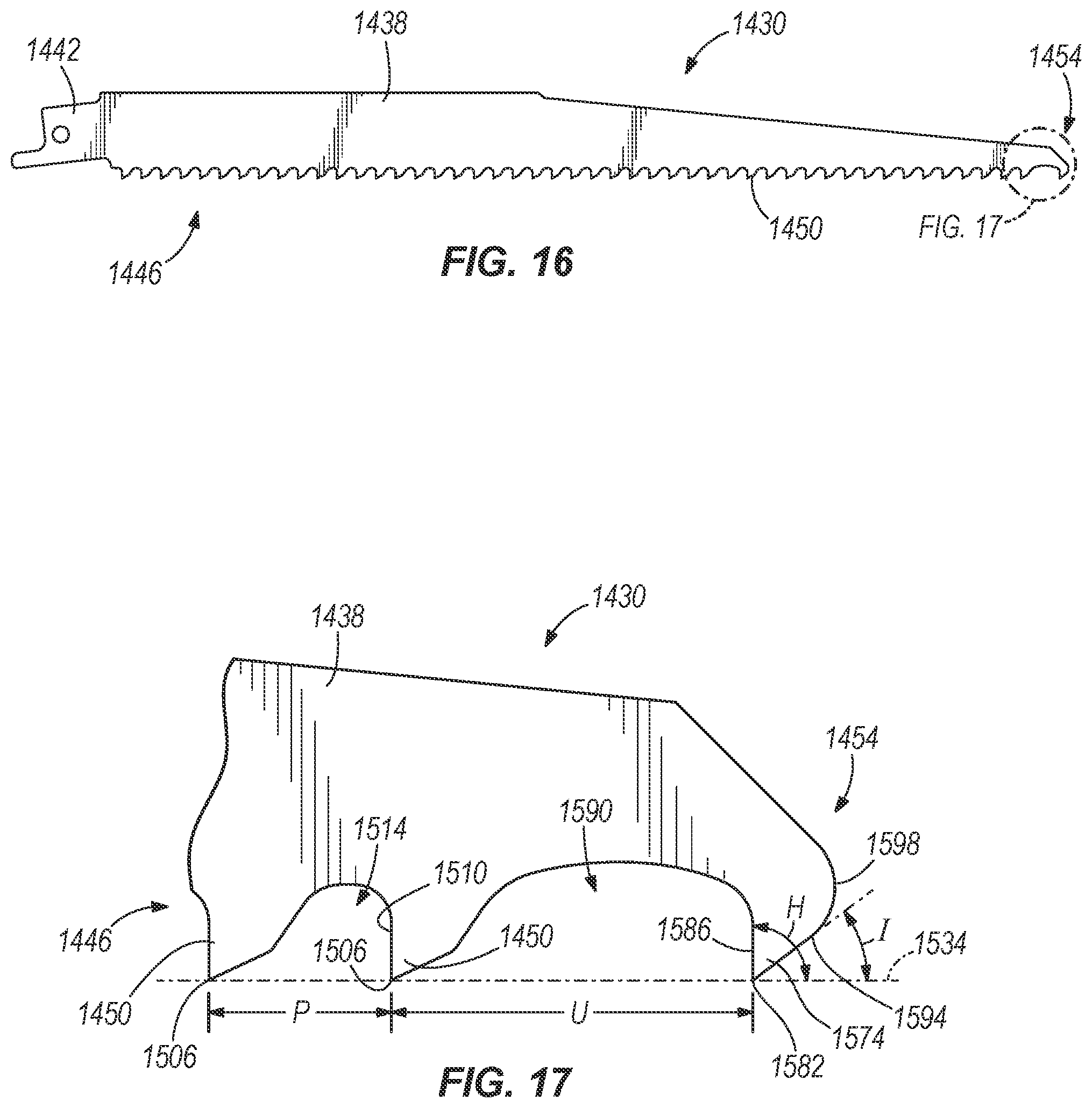 Patent US12097565 Figure 11 – Saw blade