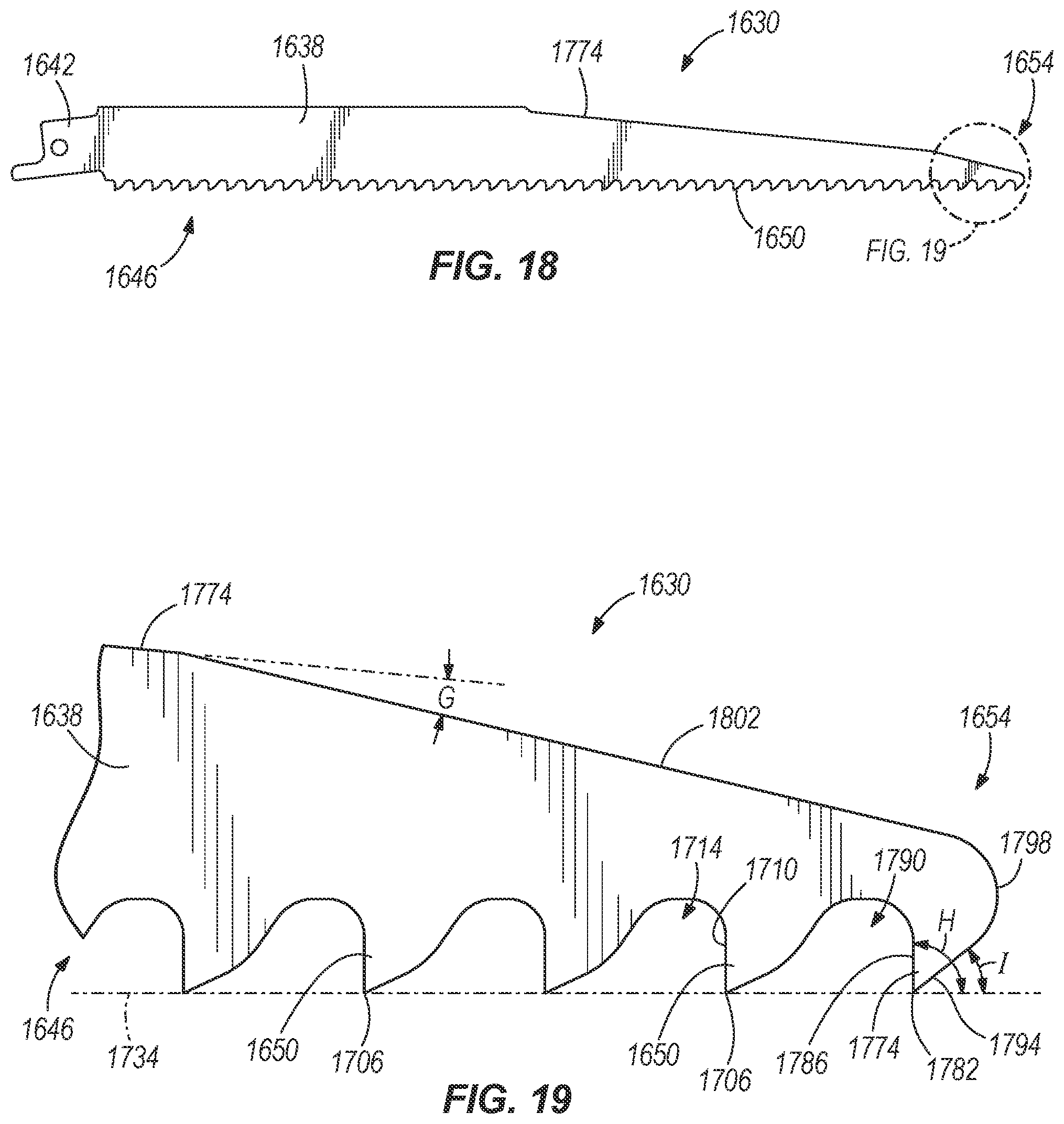 Patent US12097565 Figure 12 – Saw blade