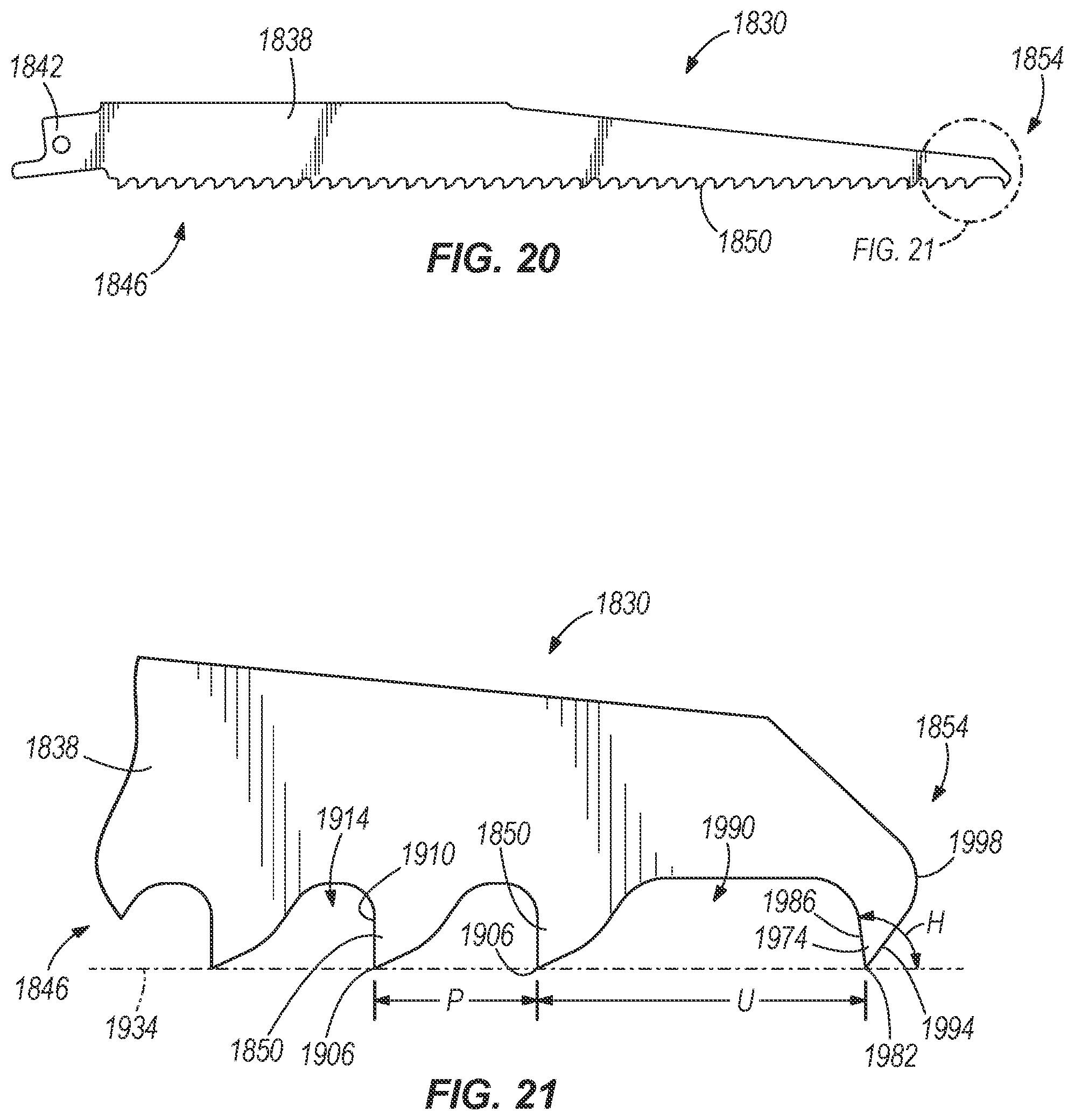 Patent US12097565 Figure 13 – Saw blade