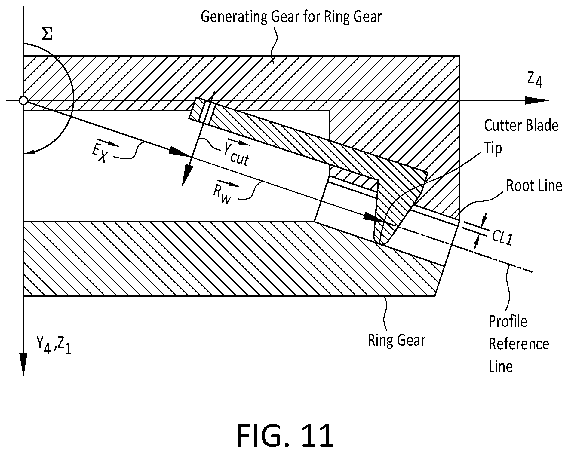 Patent US12097566 Figure 12 – Method of manufacturing a toothed bevel honing tool for honing a toothed bevel workpiece, a toothed bevel honing tool and method of honing bevel gears