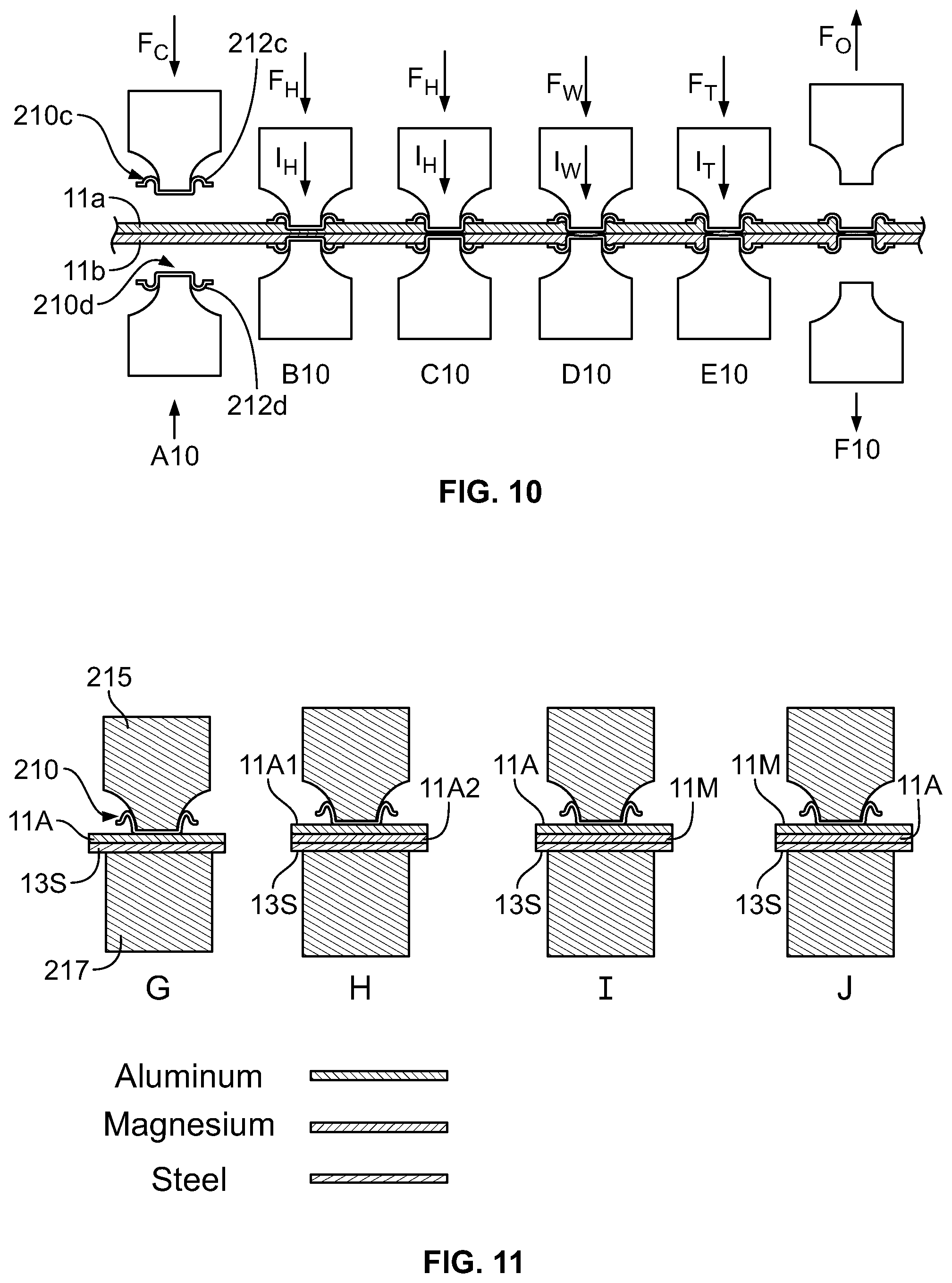Patent US12097568 Figure 5 – Resistance welding fastener, apparatus and methods for joining similar and dissimilar materials