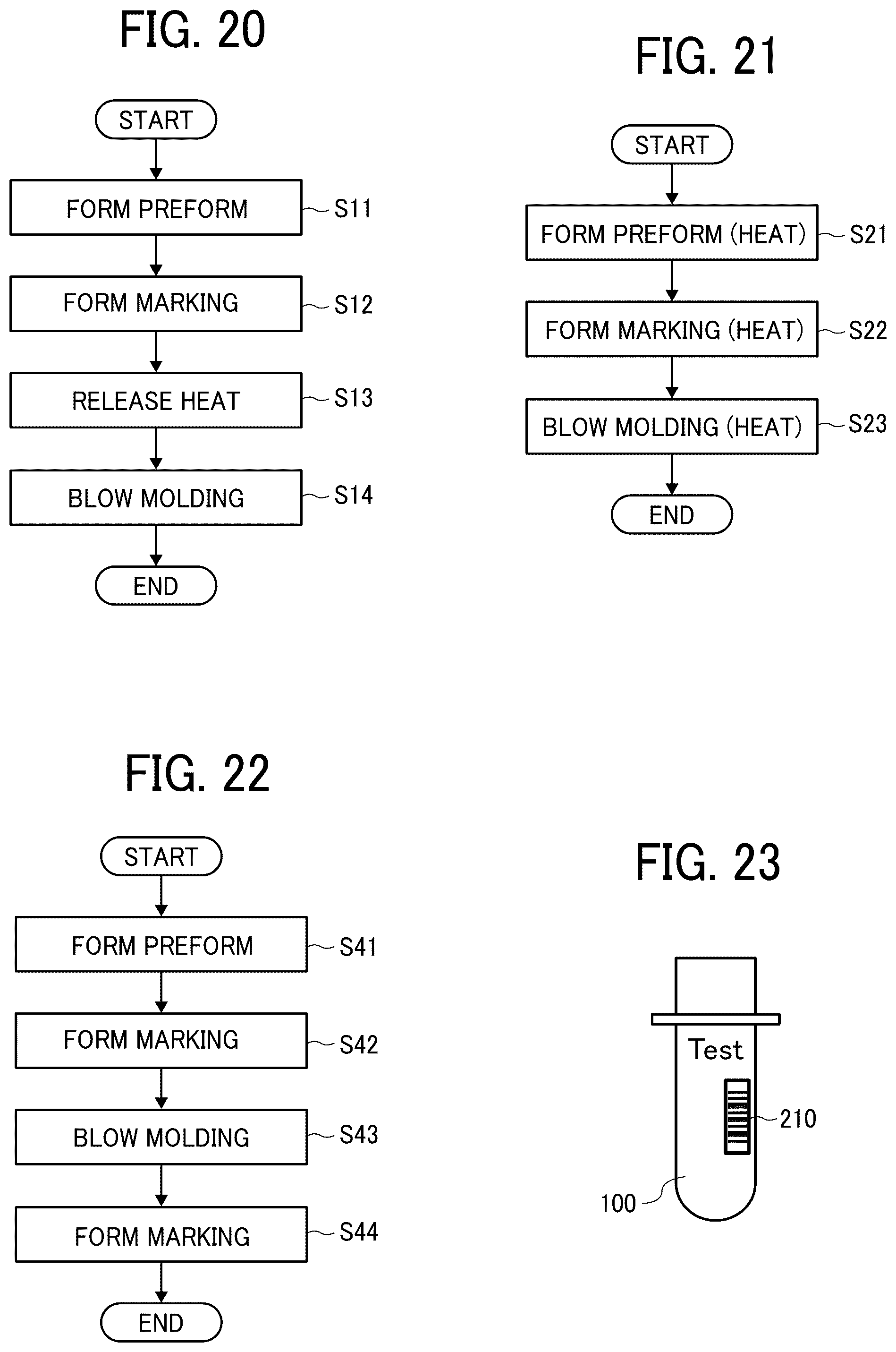 Patent US12097573 Figure 17 – Laser processing method and preform