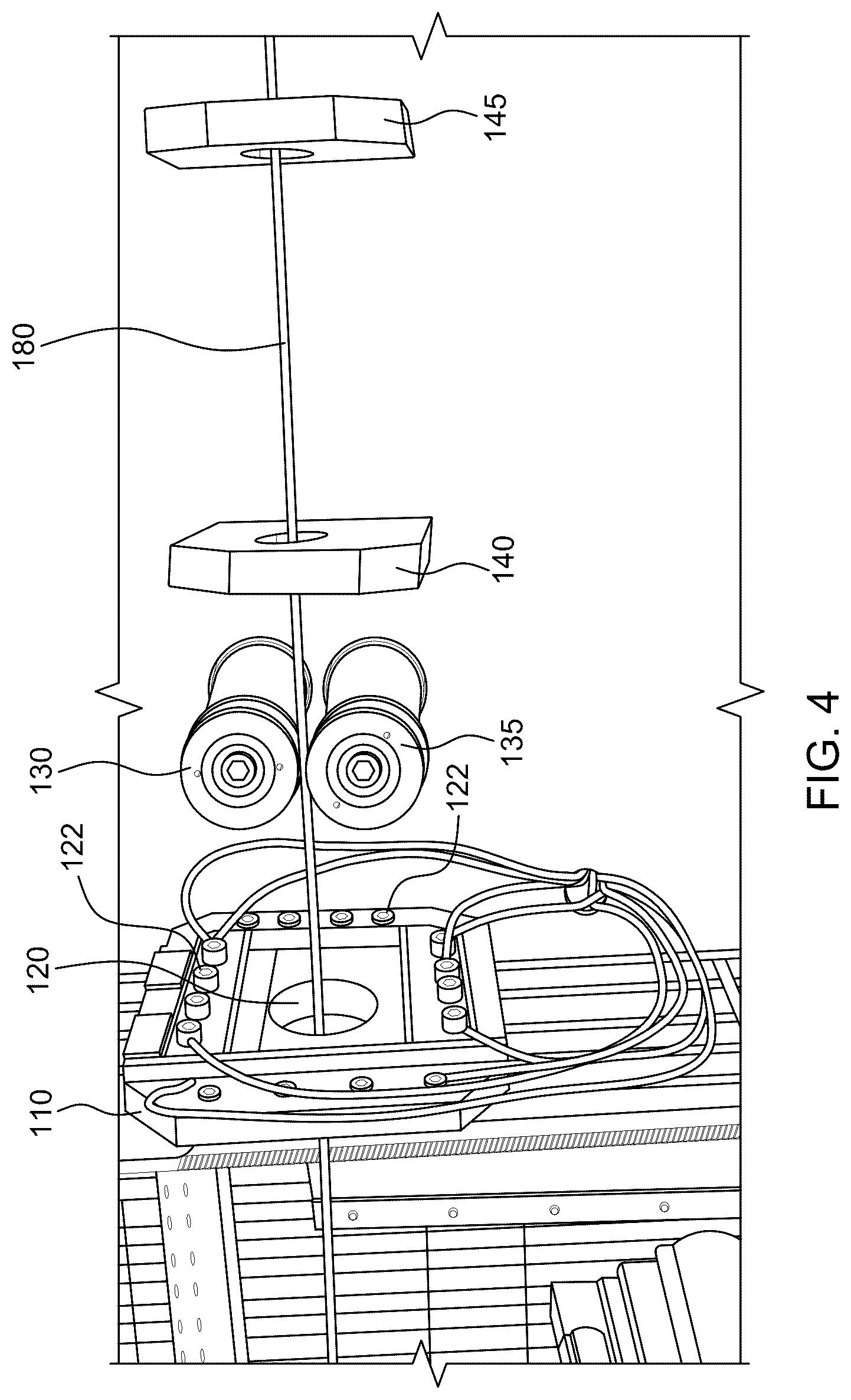 Patent US12097578 Figure 4 – Metal wire feeding system