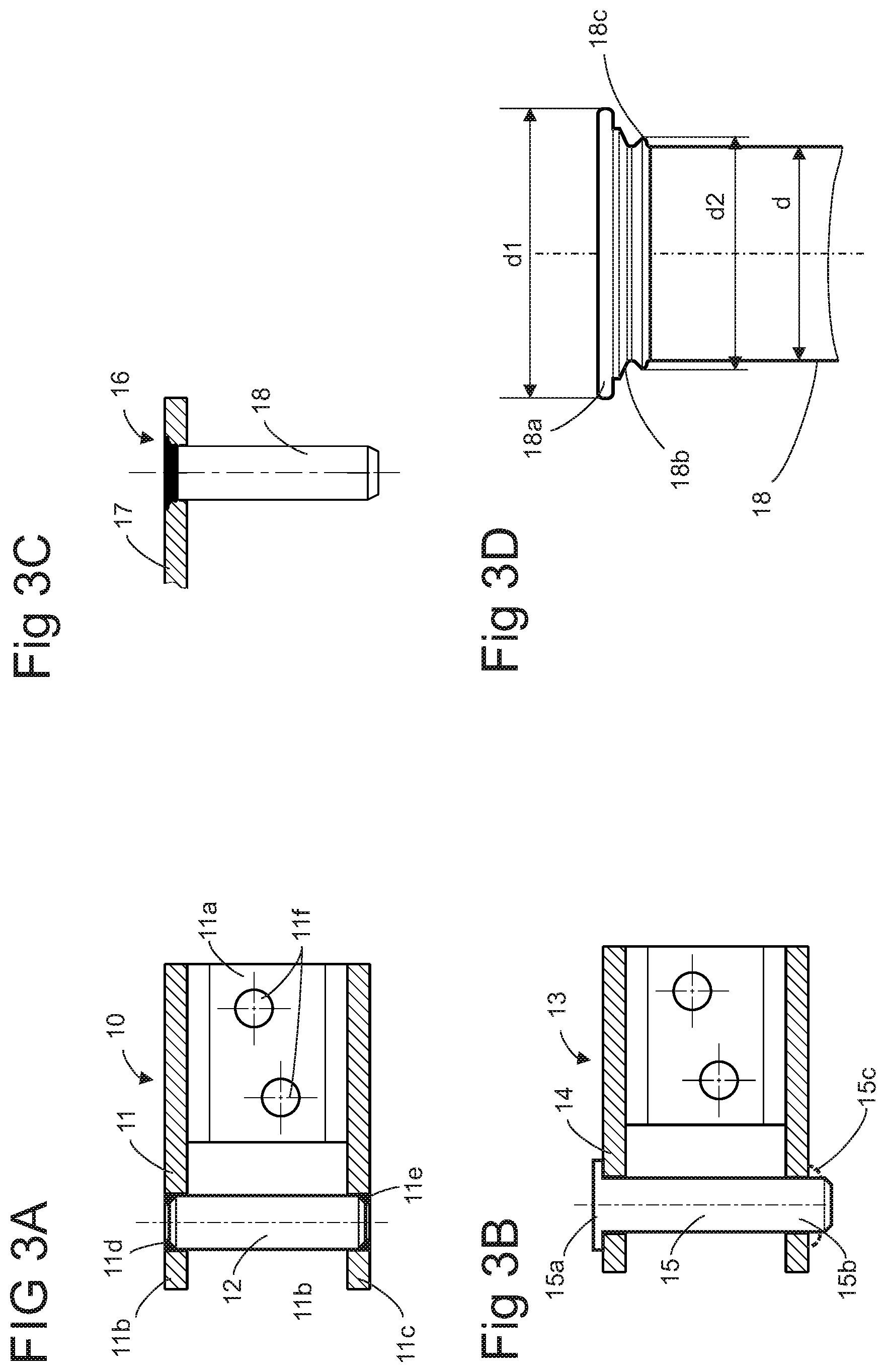 Patent US12097580 Figure 2 – Process for manufacturing a vehicle hinge and apparatus for making a hinge