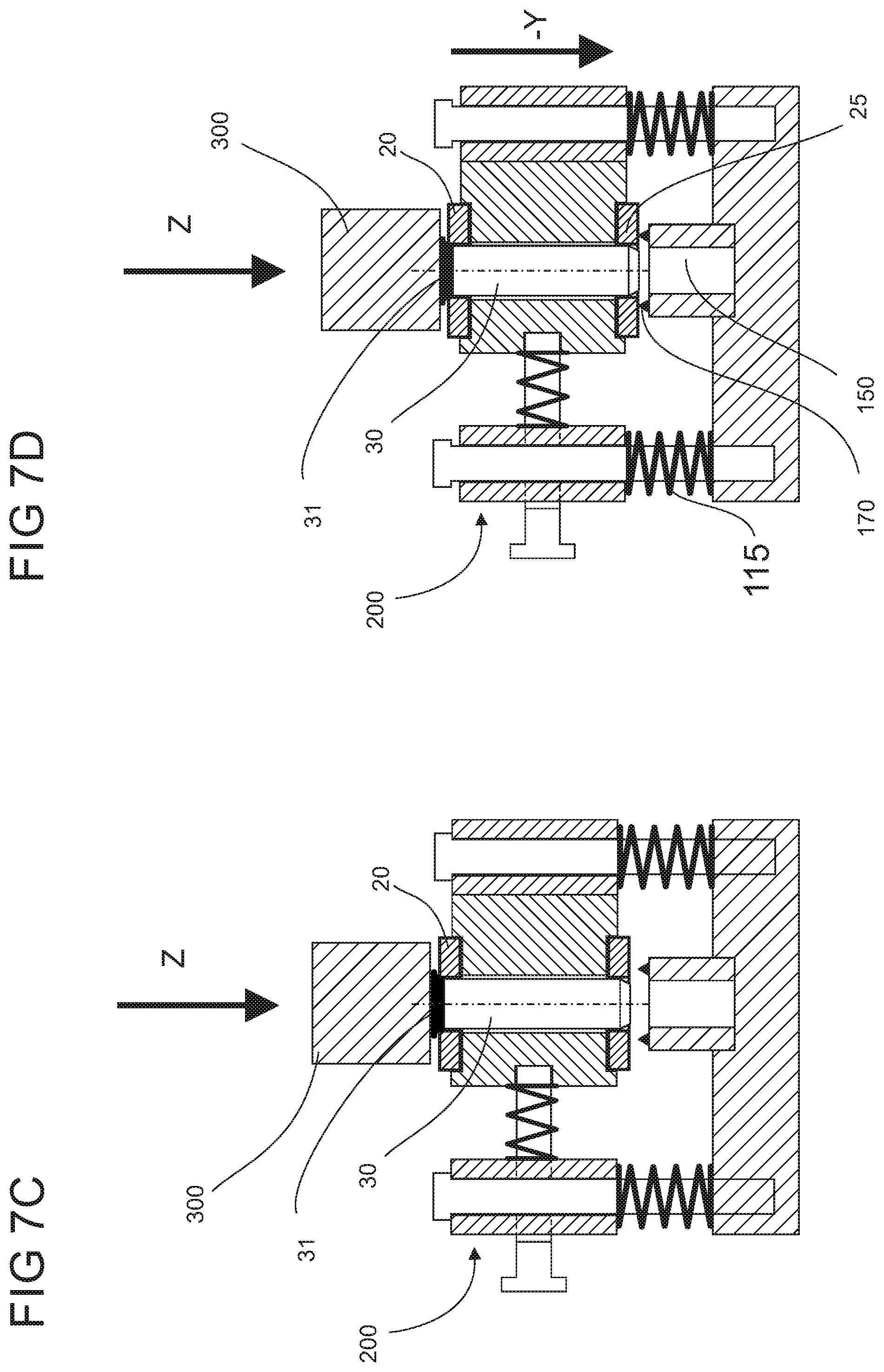 Patent US12097580 Figure 7 – Process for manufacturing a vehicle hinge and apparatus for making a hinge