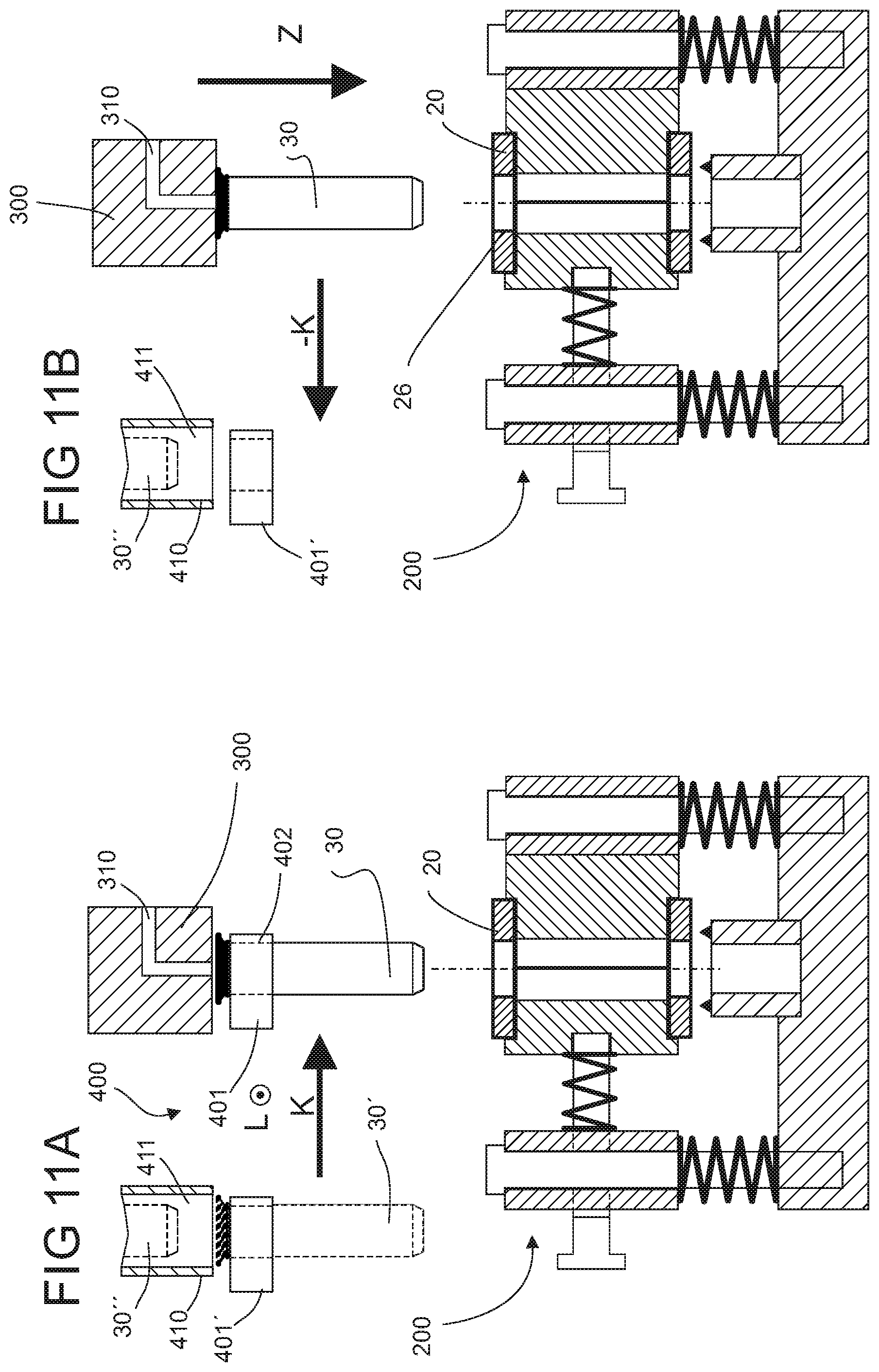 Patent US12097580 Figure 11 – Process for manufacturing a vehicle hinge and apparatus for making a hinge