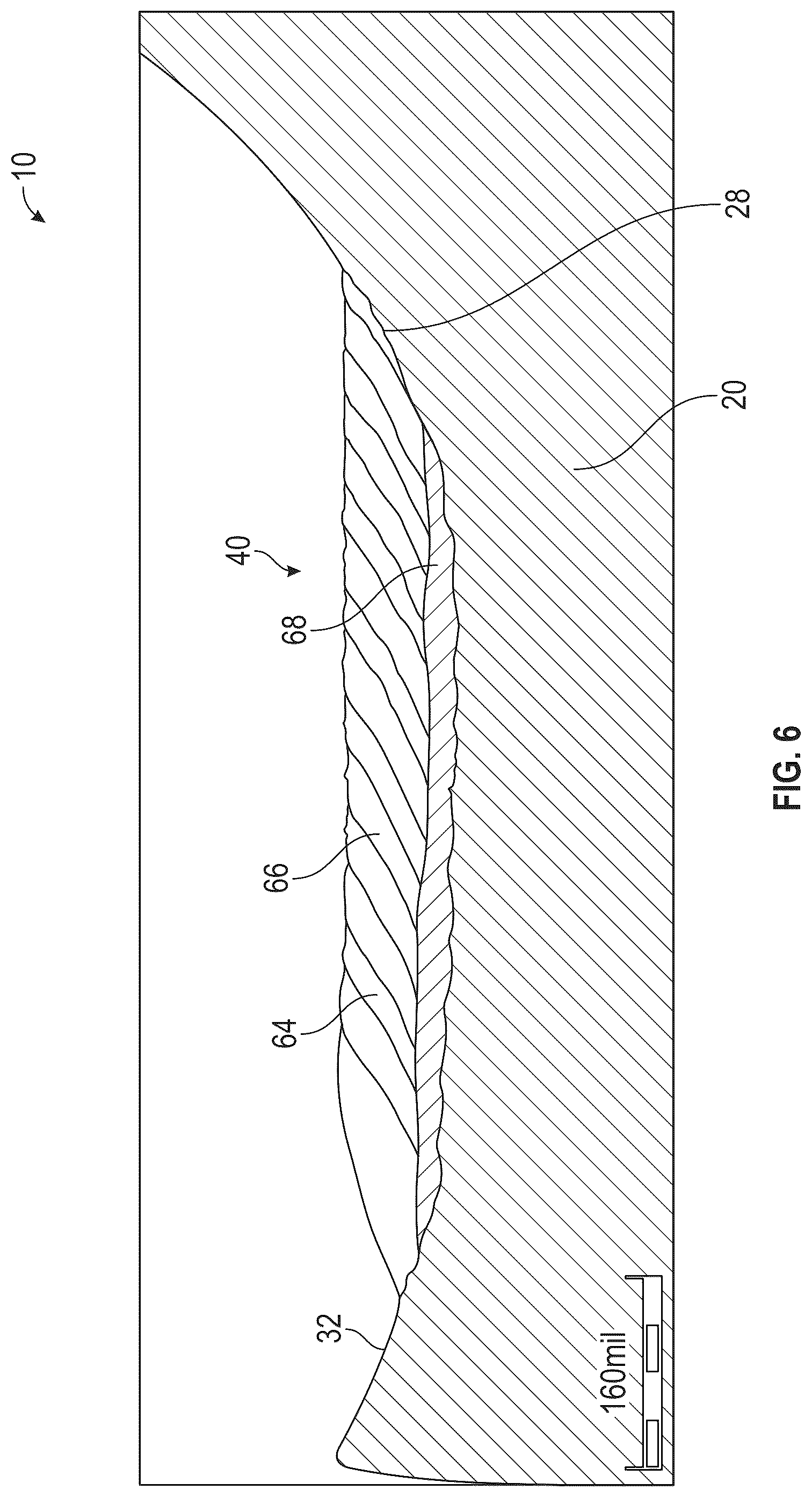 Patent US12097582 Figure 6 – Crankshaft repair system and method