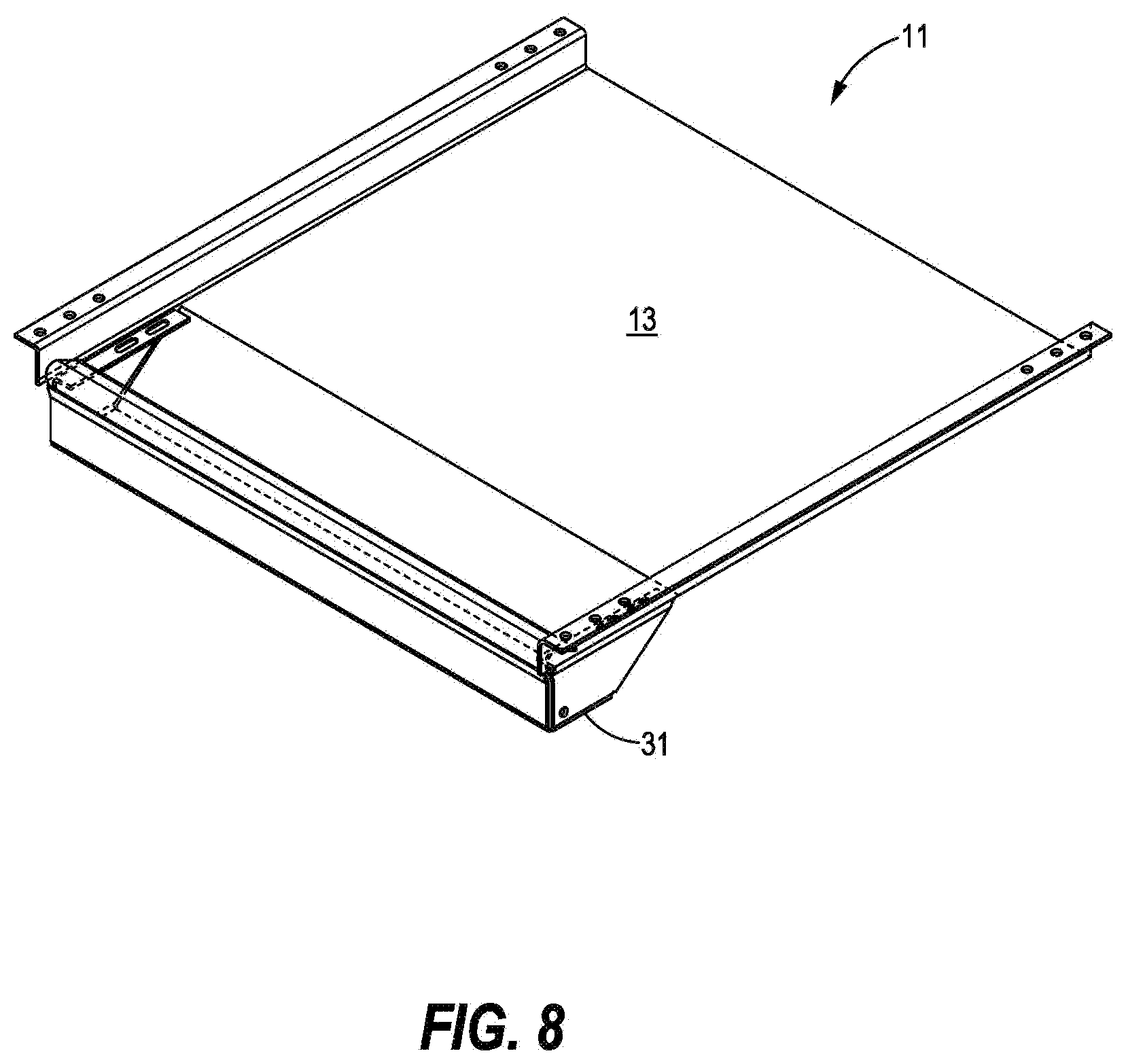 Patent US12097584 Figure 3 – Cutting fluid catch mechanism
