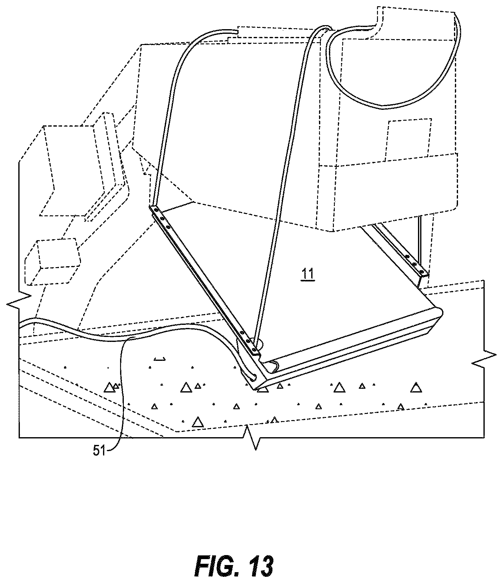 Patent US12097584 Figure 6 – Cutting fluid catch mechanism
