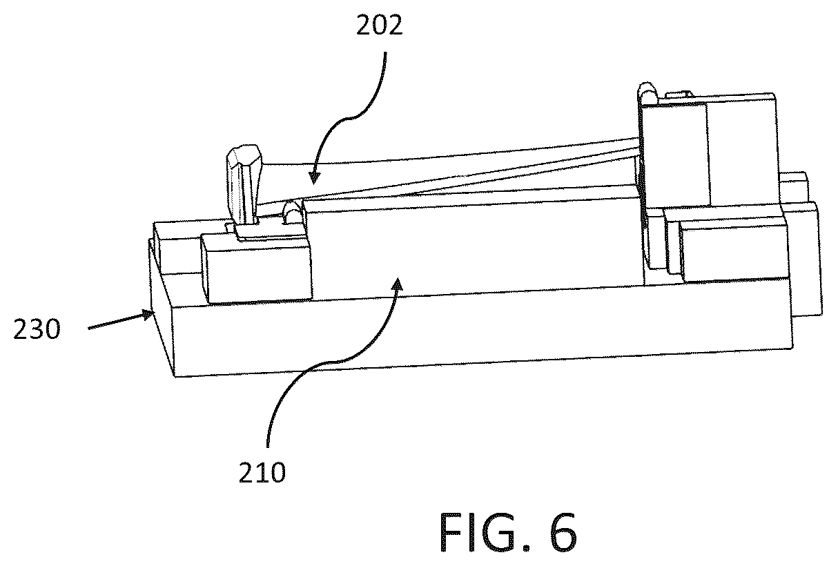 Patent US12097586 Figure 5 – Apparatus, method and system to temporarily hold a workpiece during manufacturing using adhesive attachment