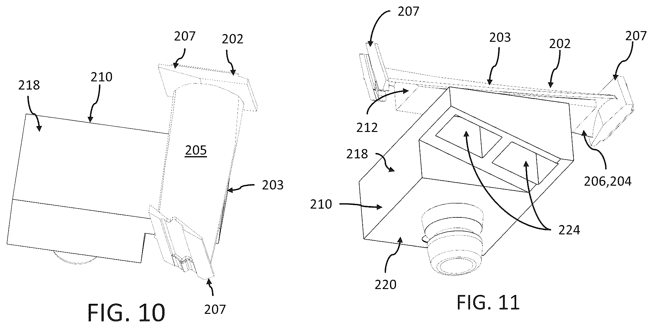 Patent US12097586 Figure 8 – Apparatus, method and system to temporarily hold a workpiece during manufacturing using adhesive attachment