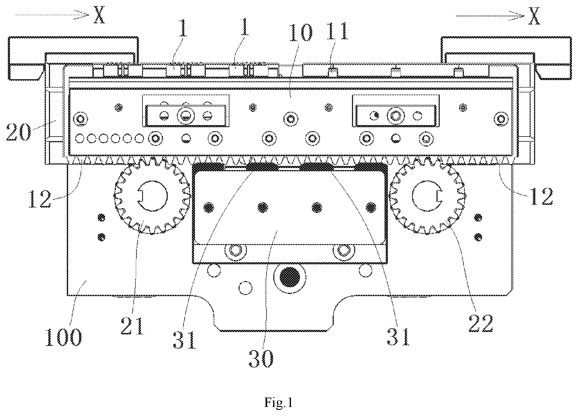Patent US12097588 Figure 1 – Carrier transmission device, transmission system and carrier transmission method