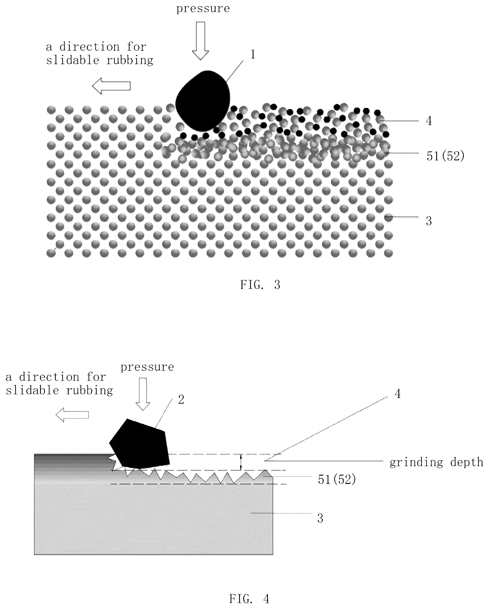 Patent US12097589 Figure 2 – Method for grinding single-crystal diamond